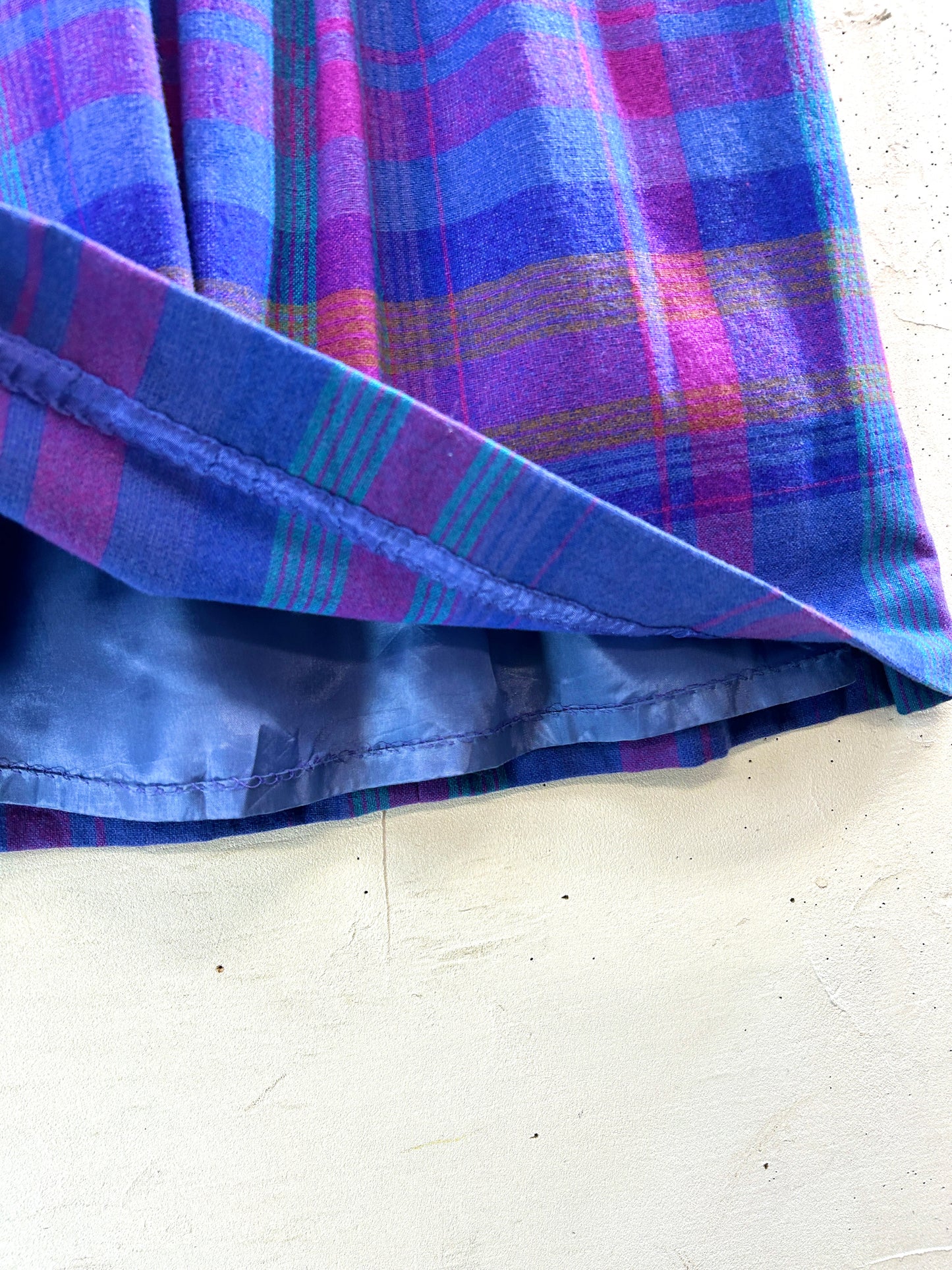 Vintage Check Skirt 〜Pendleton〜 [L30942]