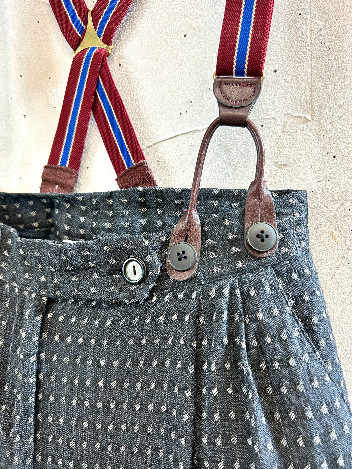 Vintage Check Pants  [K30878]