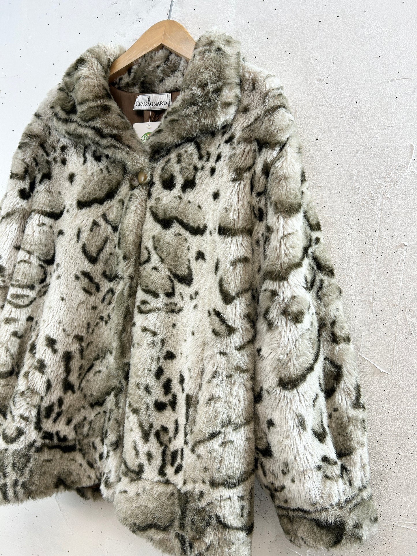 Vintage Eco Fur Jacket [L30954]