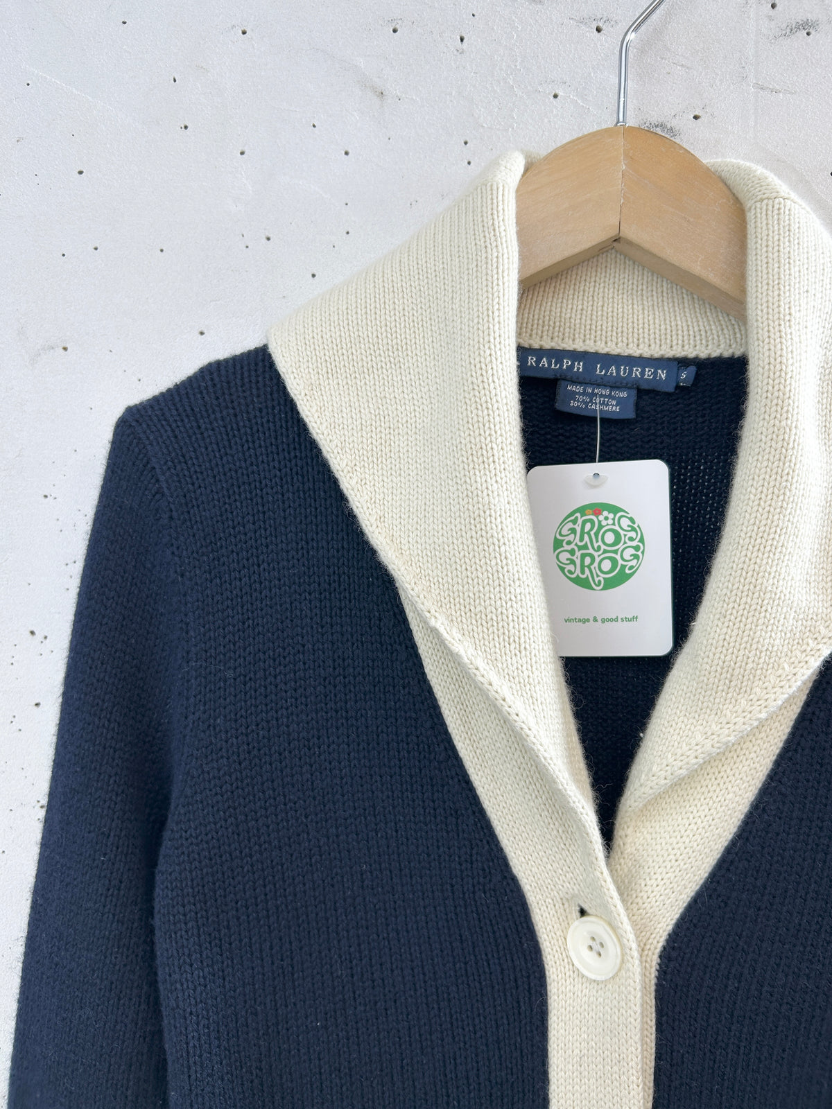 Vintage Knit Cardigan 〜Ralph Lauren〜 [J34212]