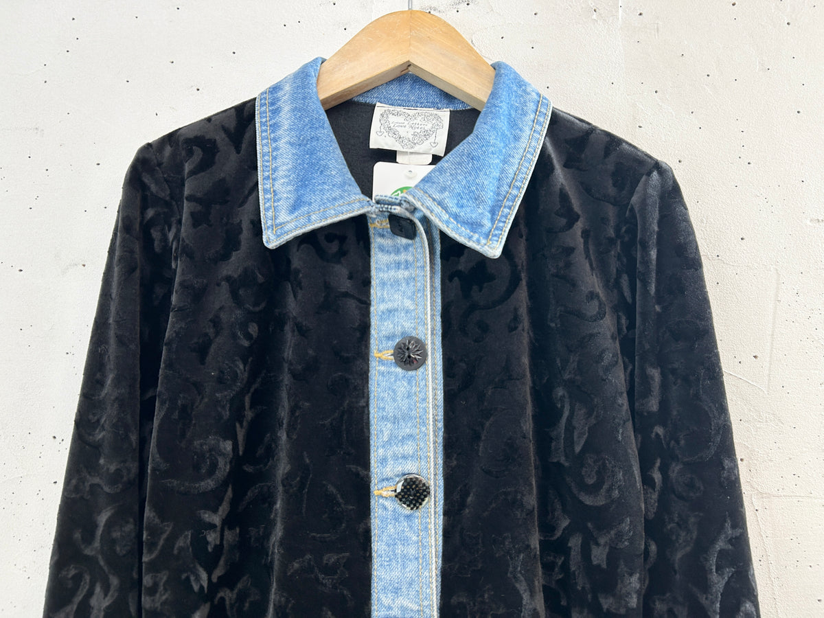 Vintage Velours Dress 〜MADE IN USA〜 [J34164