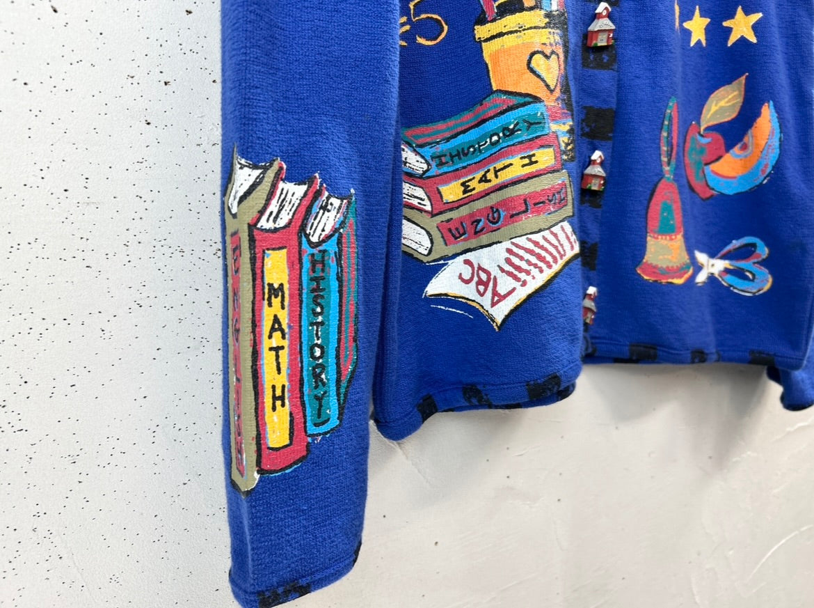 Vintage Cotton Knit Cardigan [D32153]