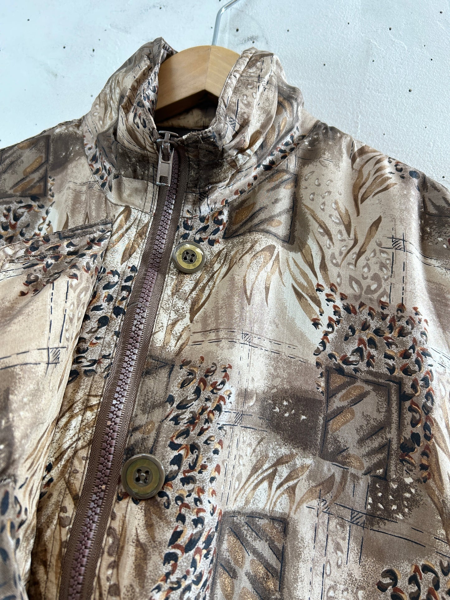Vintage Silk Blouson [J30448]