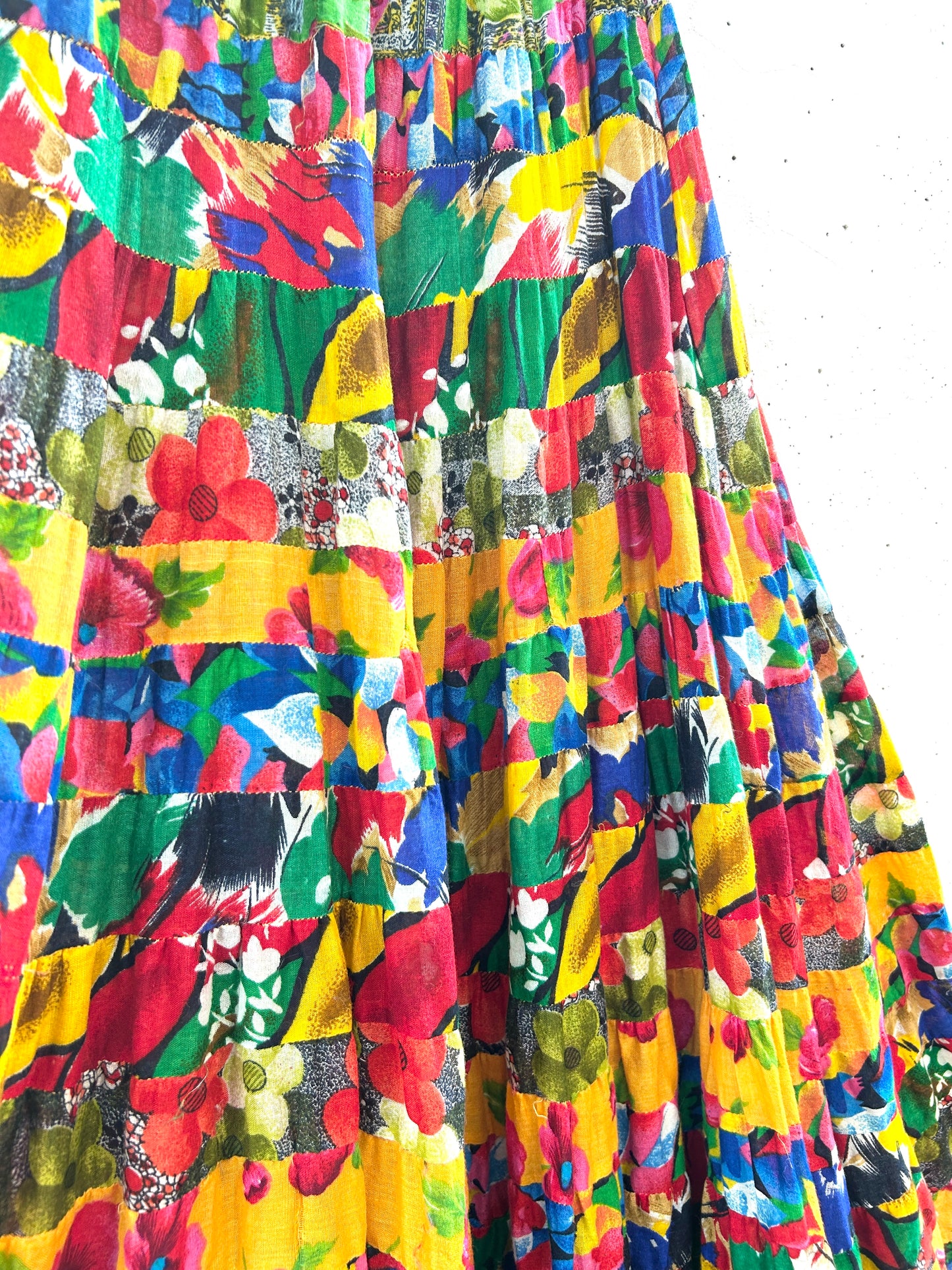 Vintage Tiered Skirt [E32465]
