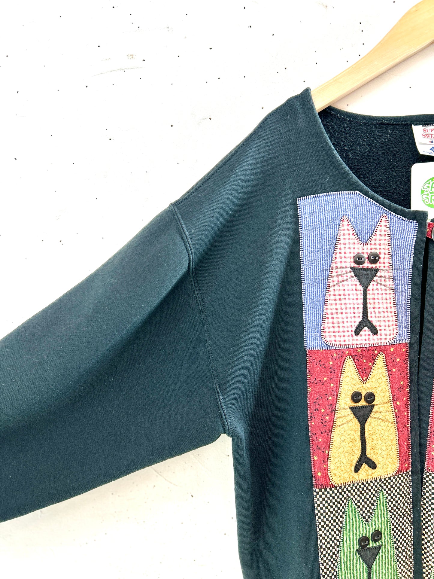 Vintage Sweat Cardigan MADE IN USA [J30560]