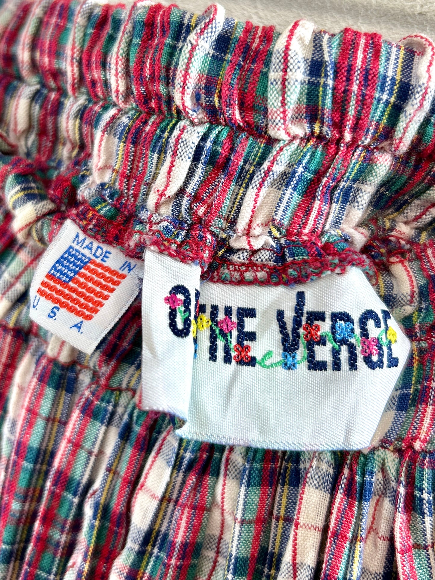 Vintage Tiered Skirt 〜ON THE VERGE 〜MADE IN USA [K30837]