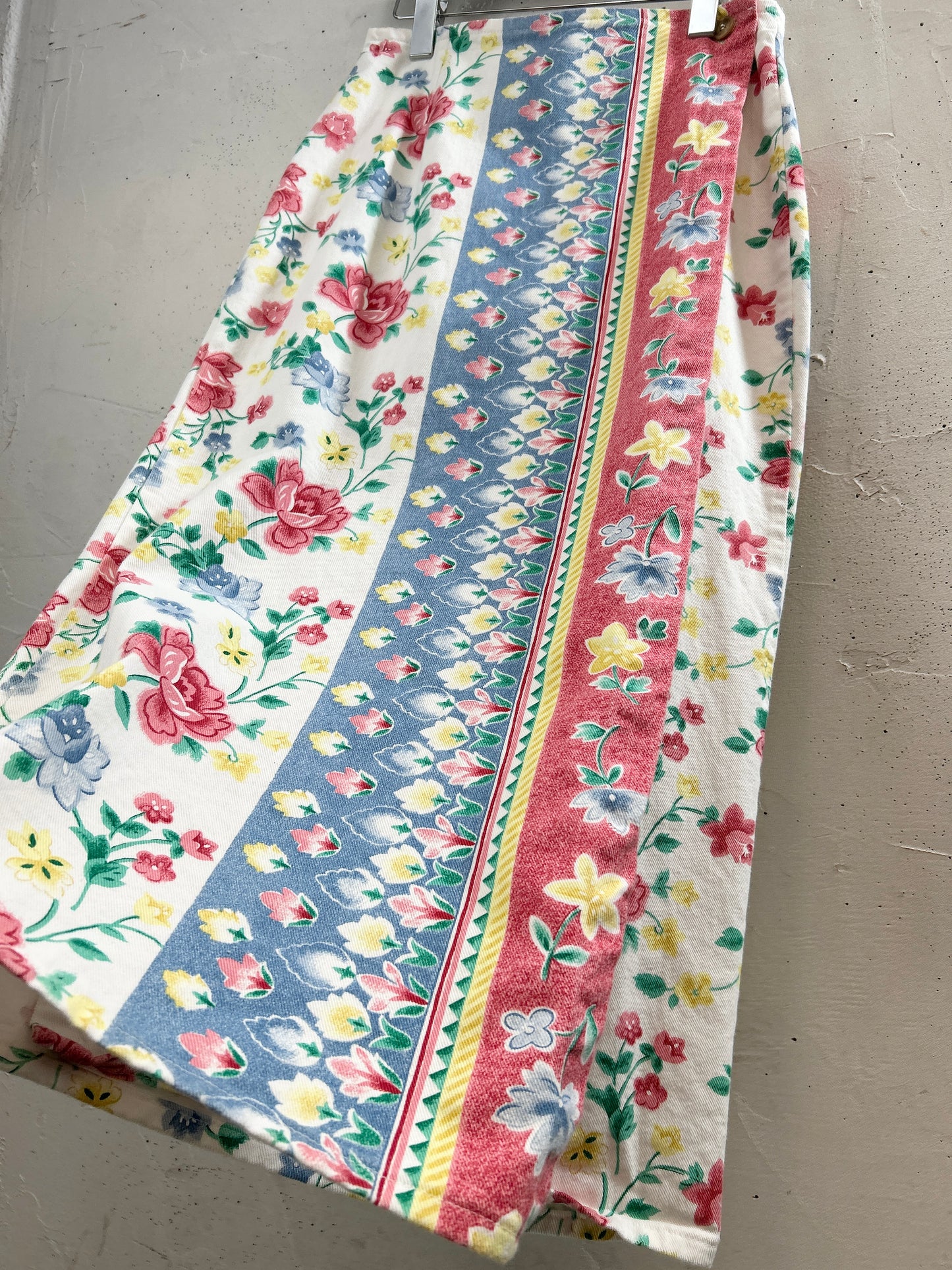 Vintage Wrap Skirt [F32715]
