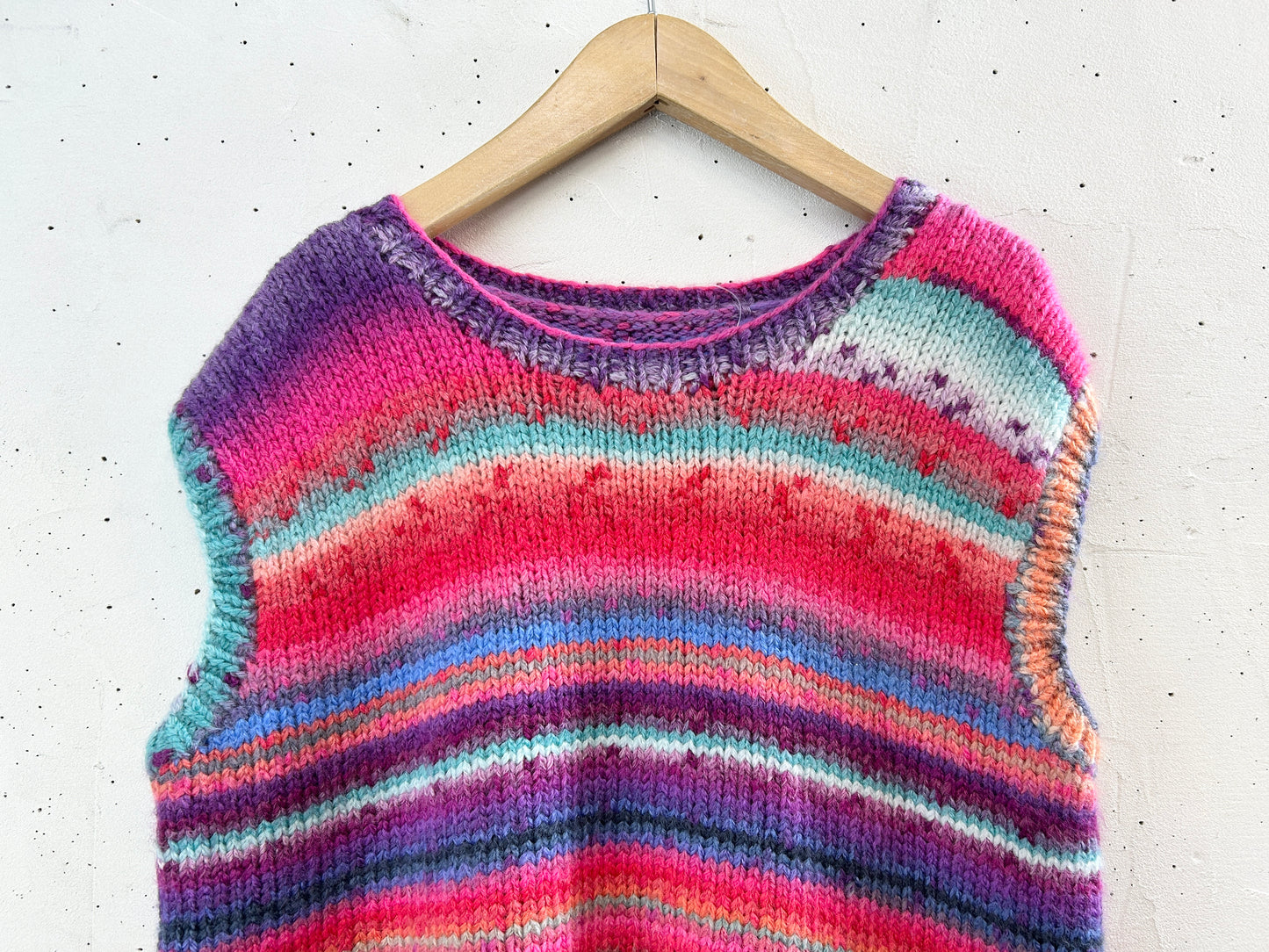 Vintage Knit Vest [K30758]