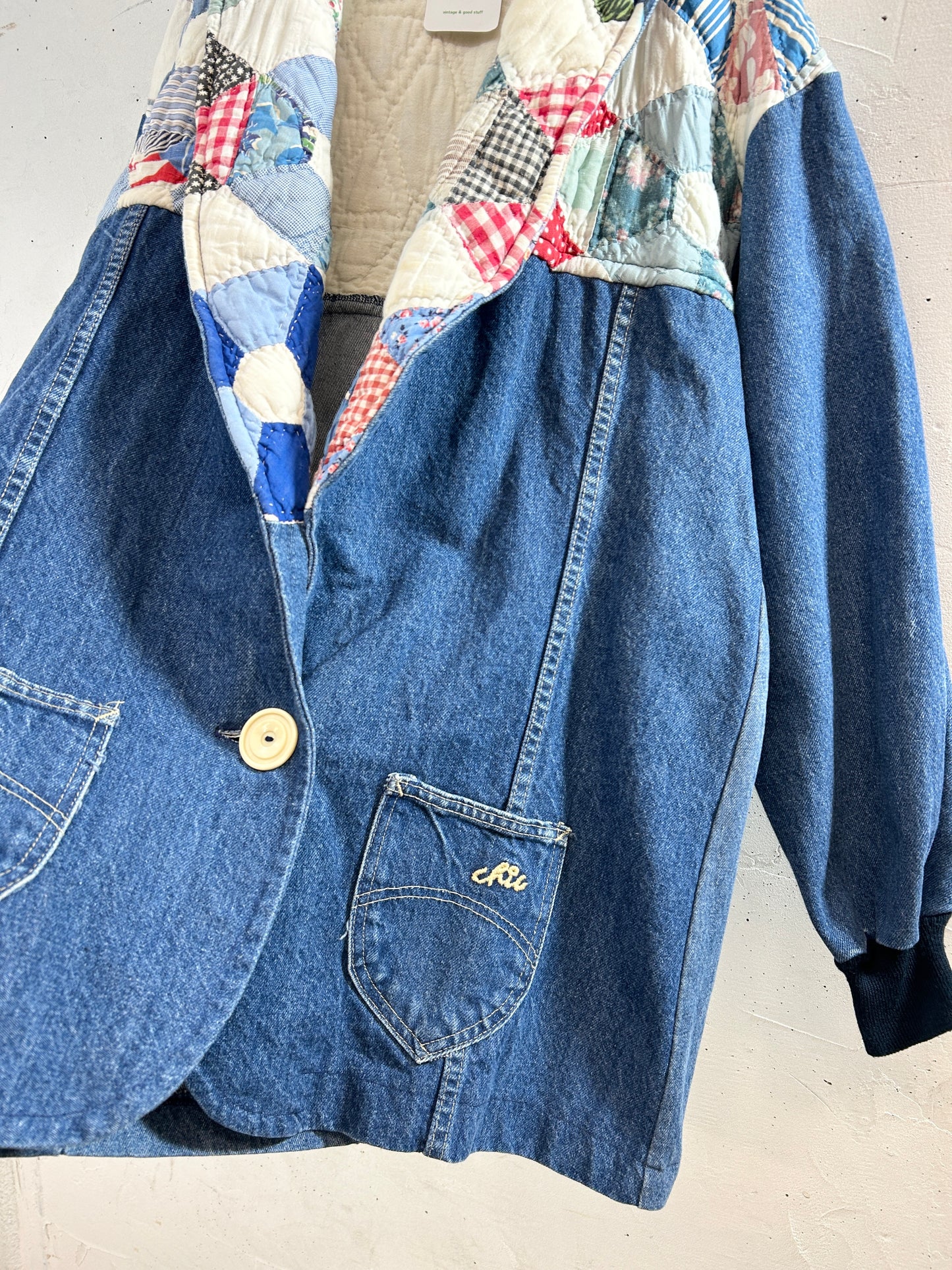 Vintage Denim×Quilt Jacket [K30788]