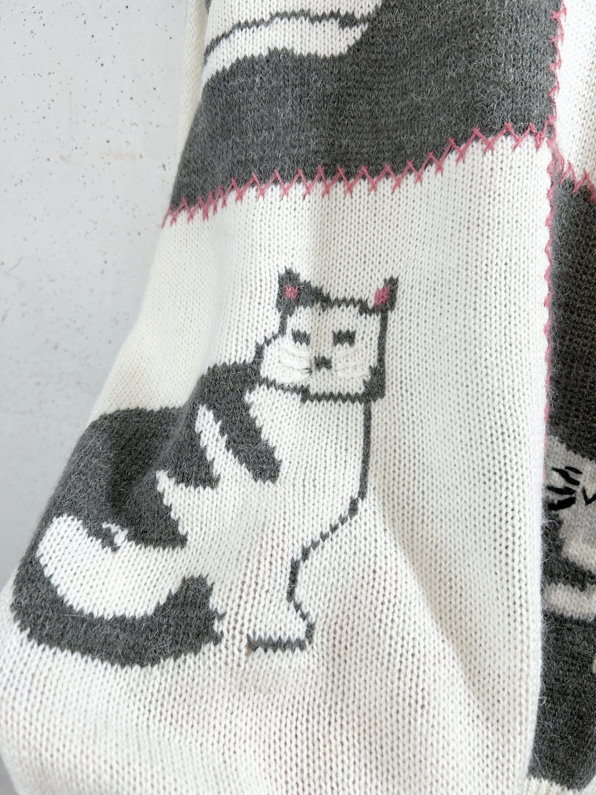 Vintage Knit Sweater [J34222]