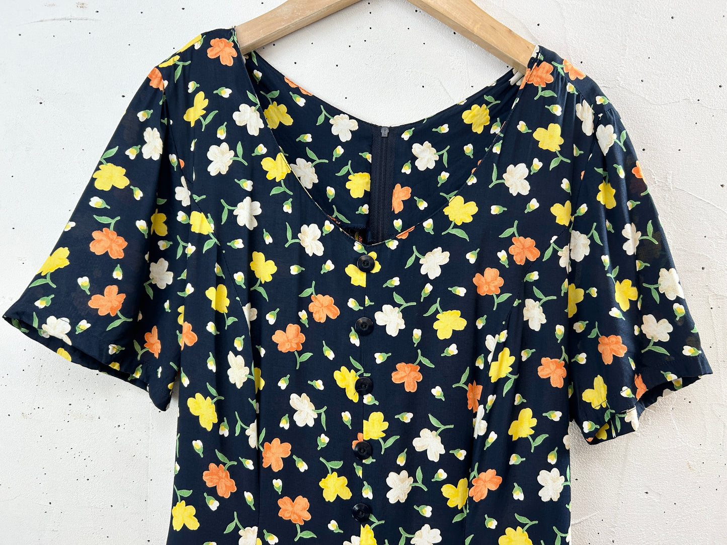 Vintage Flower Dress [H30802]