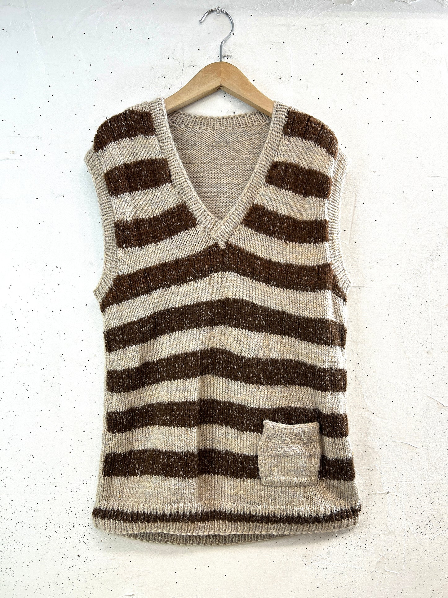 Vintage Knit Vest [A31402]