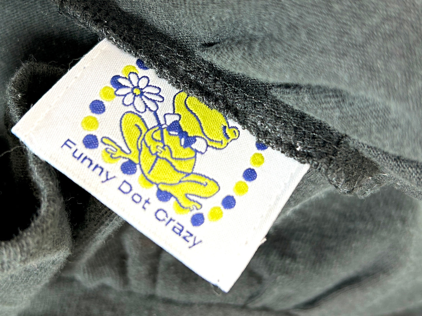 Vintage T Shirt 〜Funny dot CRAZY〜 [F32686]