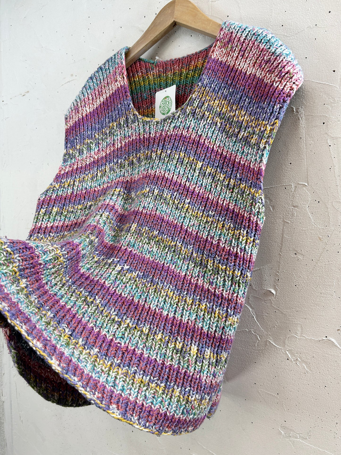Vintage Knit Vest [J30602]