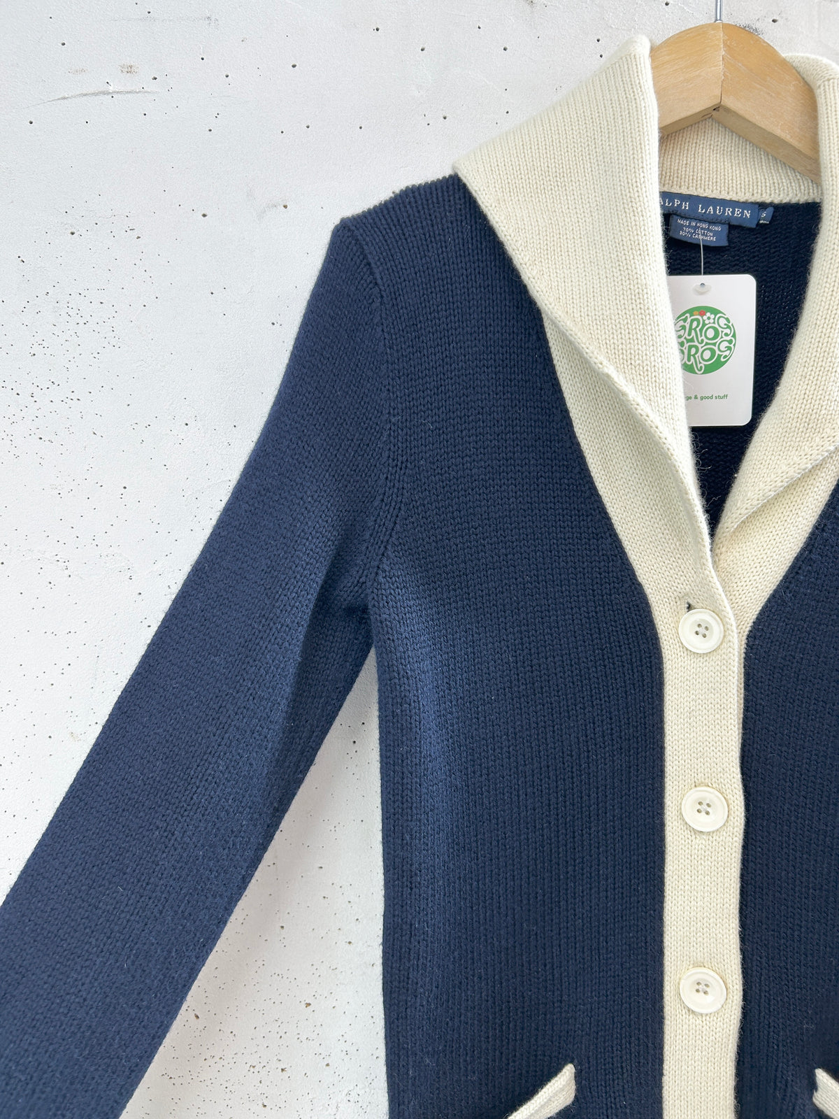 Vintage Knit Cardigan 〜Ralph Lauren〜 [J34212]
