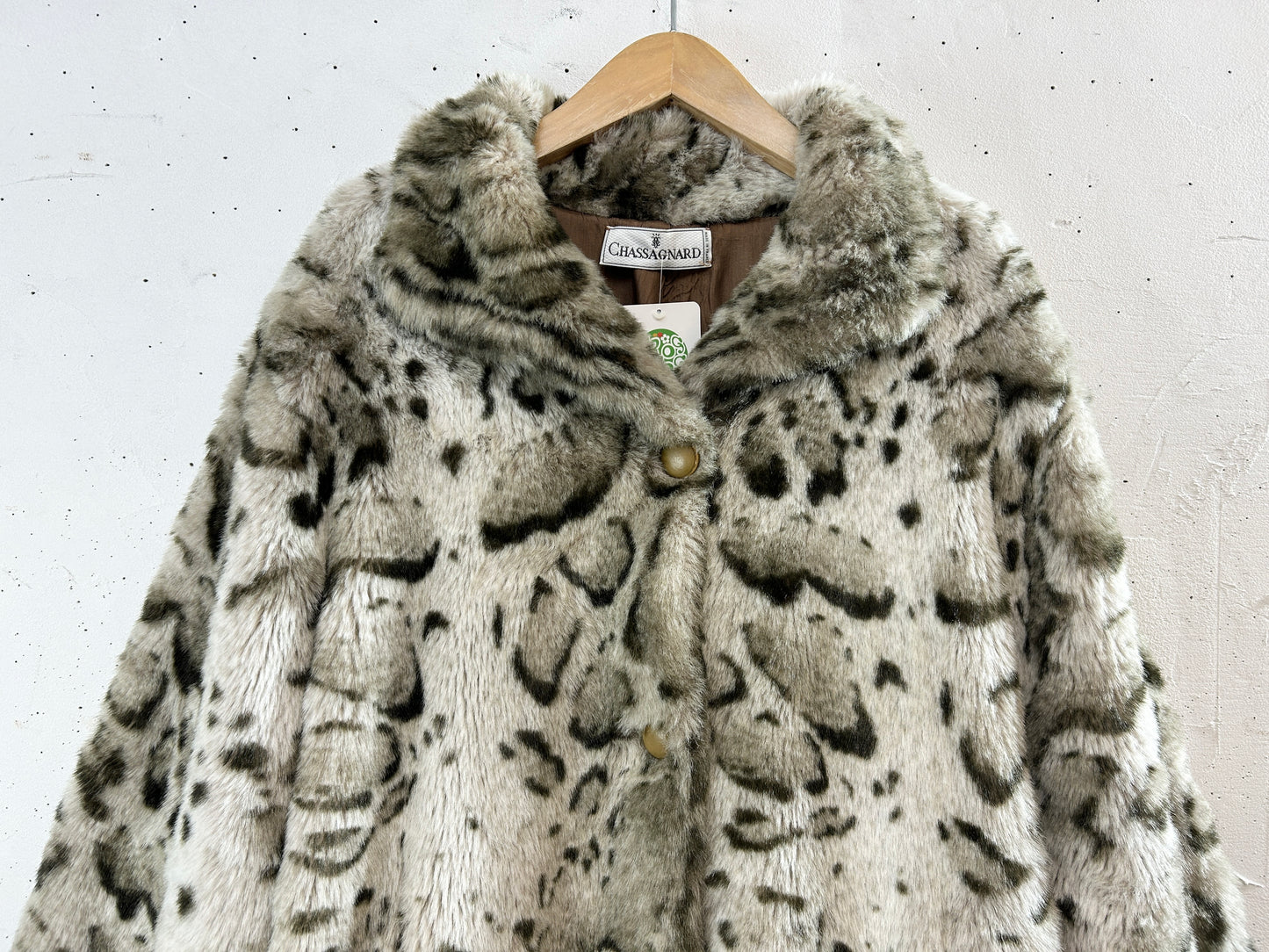Vintage Eco Fur Jacket [L30954]