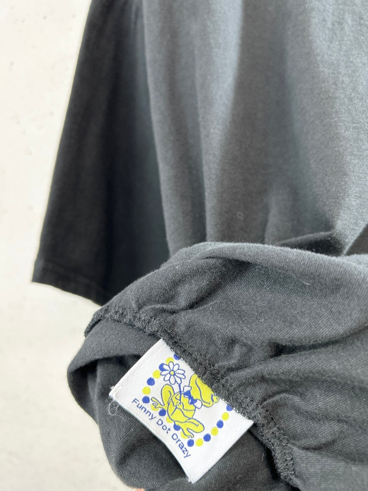 Vintage T Shirt 〜Funny dot CRAZY〜 [E32300]