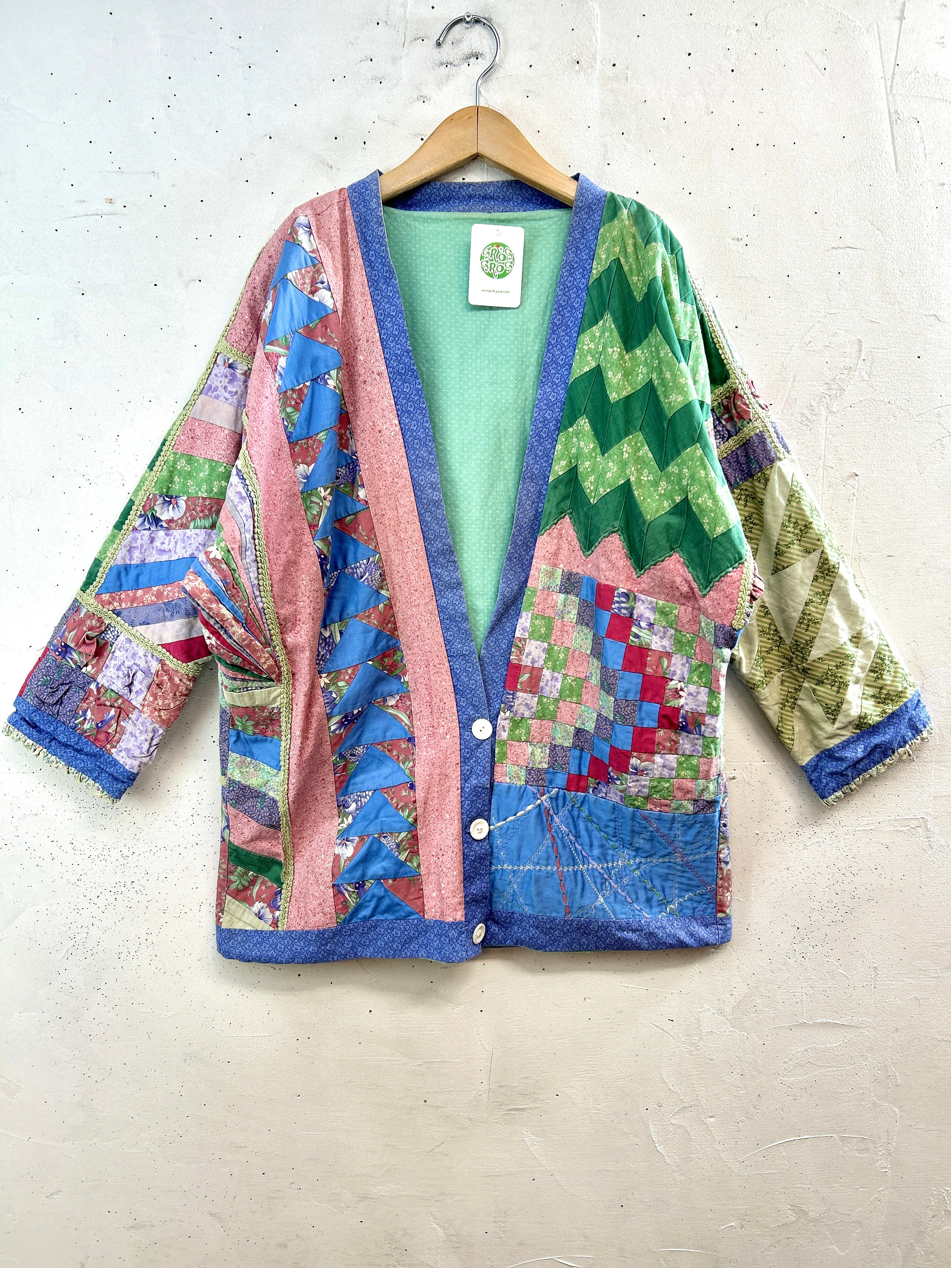 Vintage Patchwork Jacket [A31227] – GROGGROG