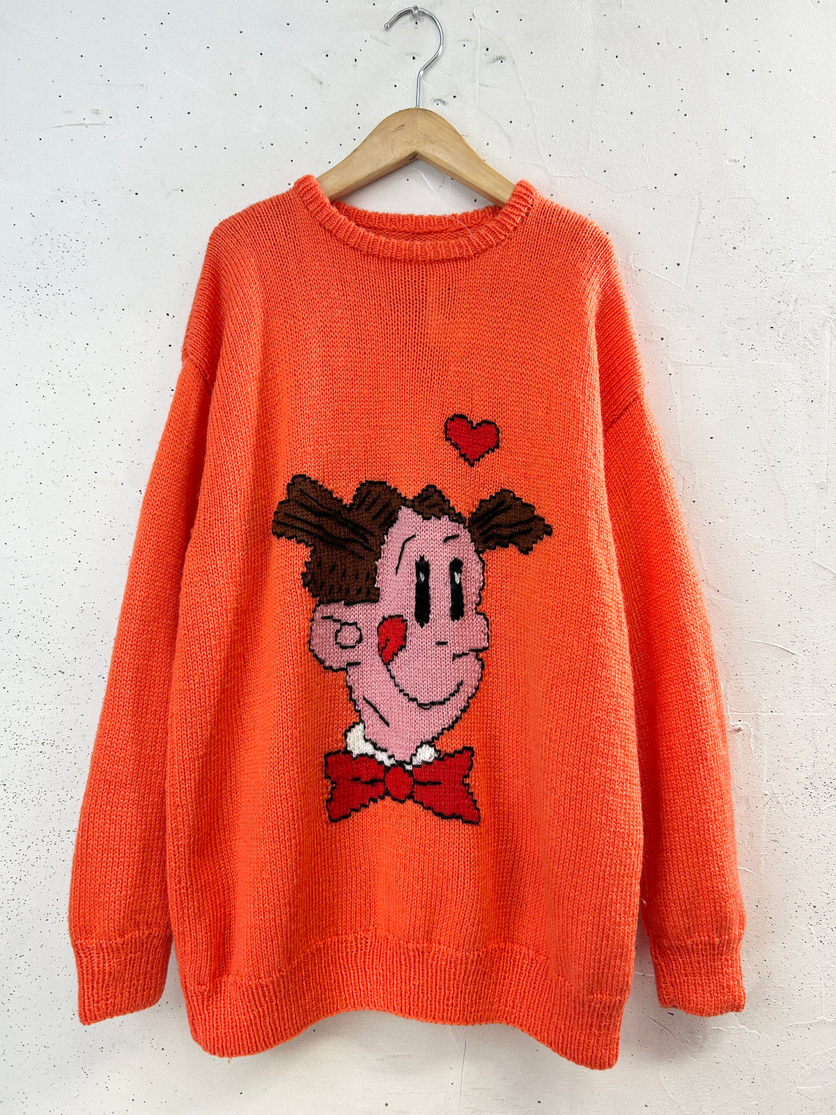 Vintage Hand Knit Sweater [J34081]
