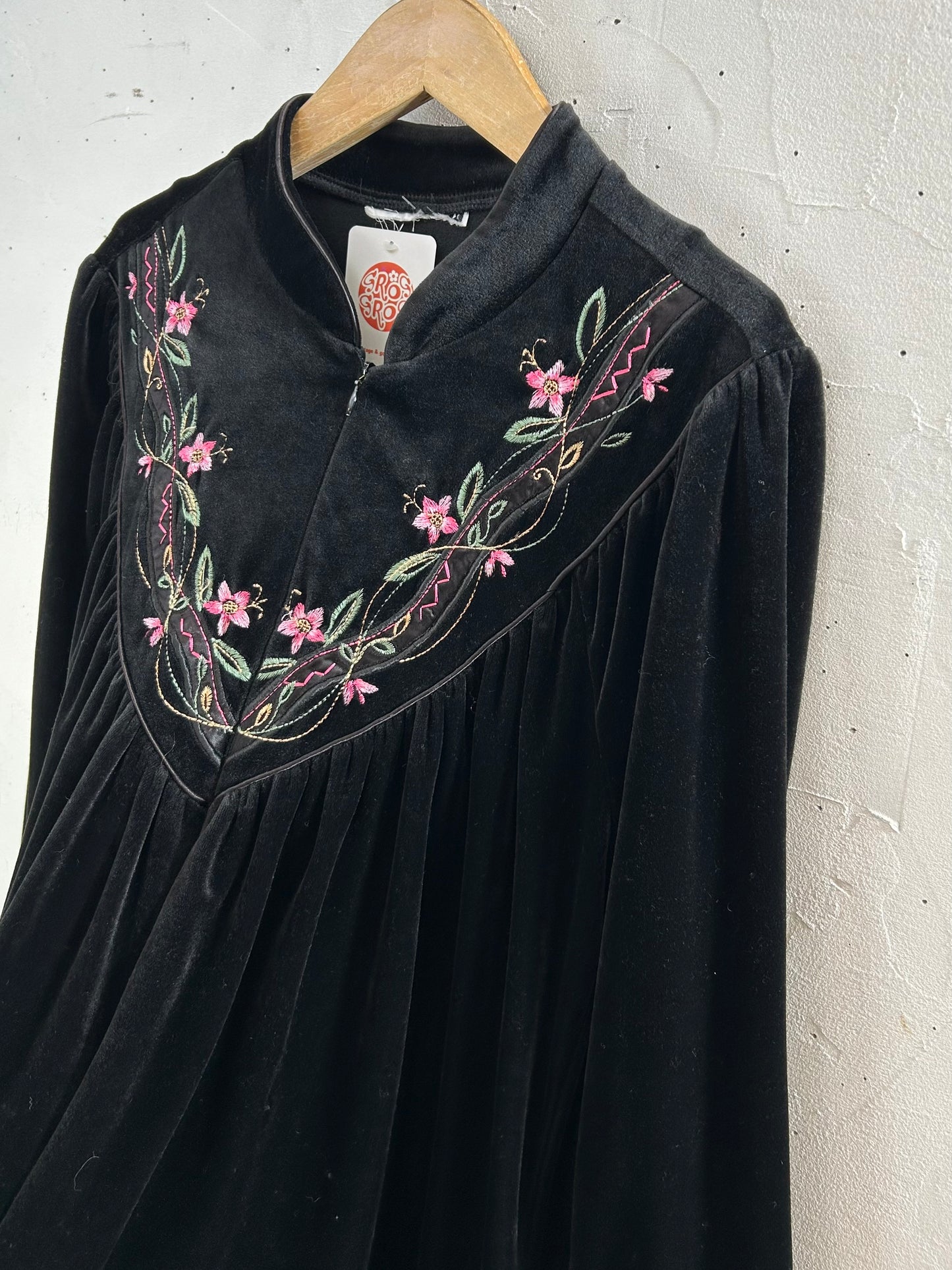 Vintage Velours Dress [L29213]