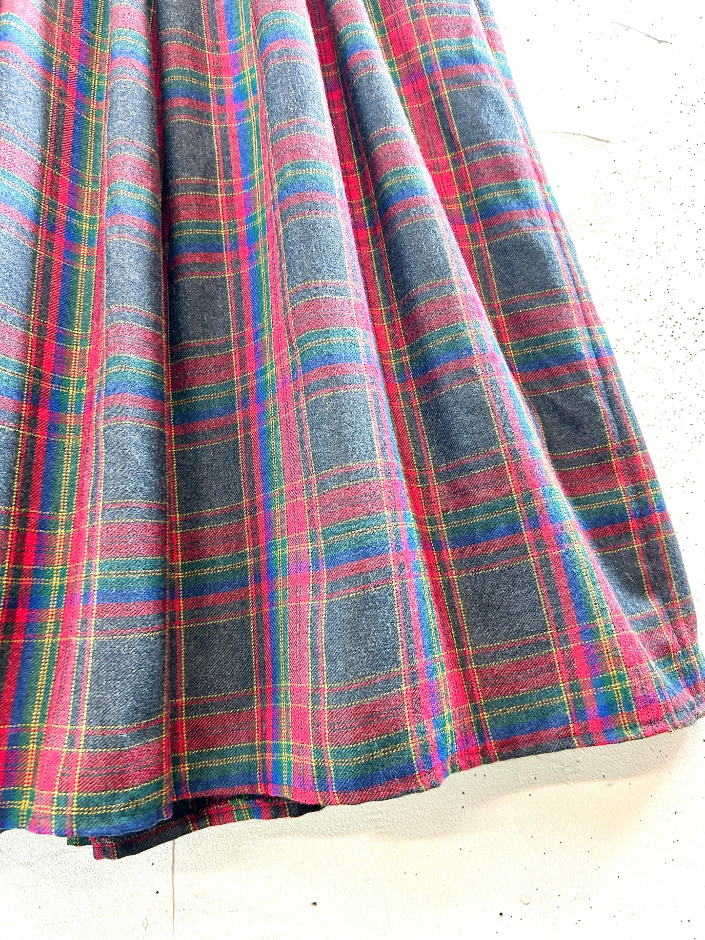 Vintage Check Skirt [L30941]