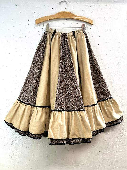 ’70s Vintage Skirt 〜carefree fashions〜 [B31623]