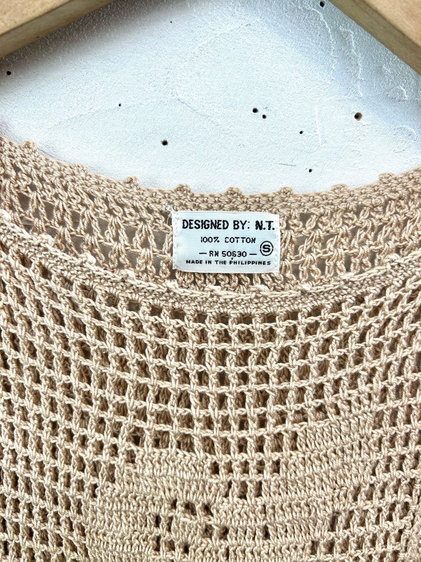 Vintage Crochet Tops [D31996]