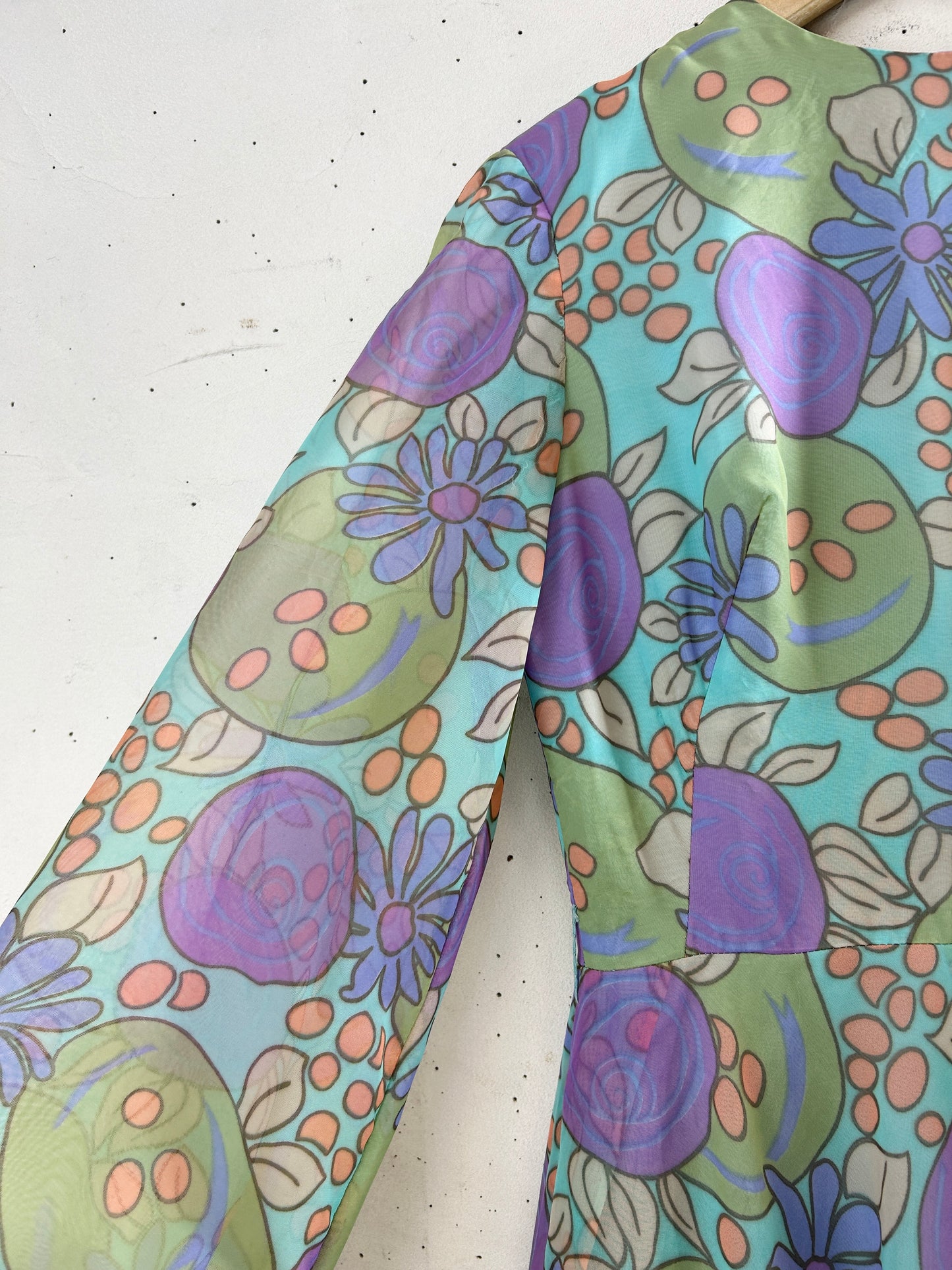 '70s Vintage Dress [J30639]