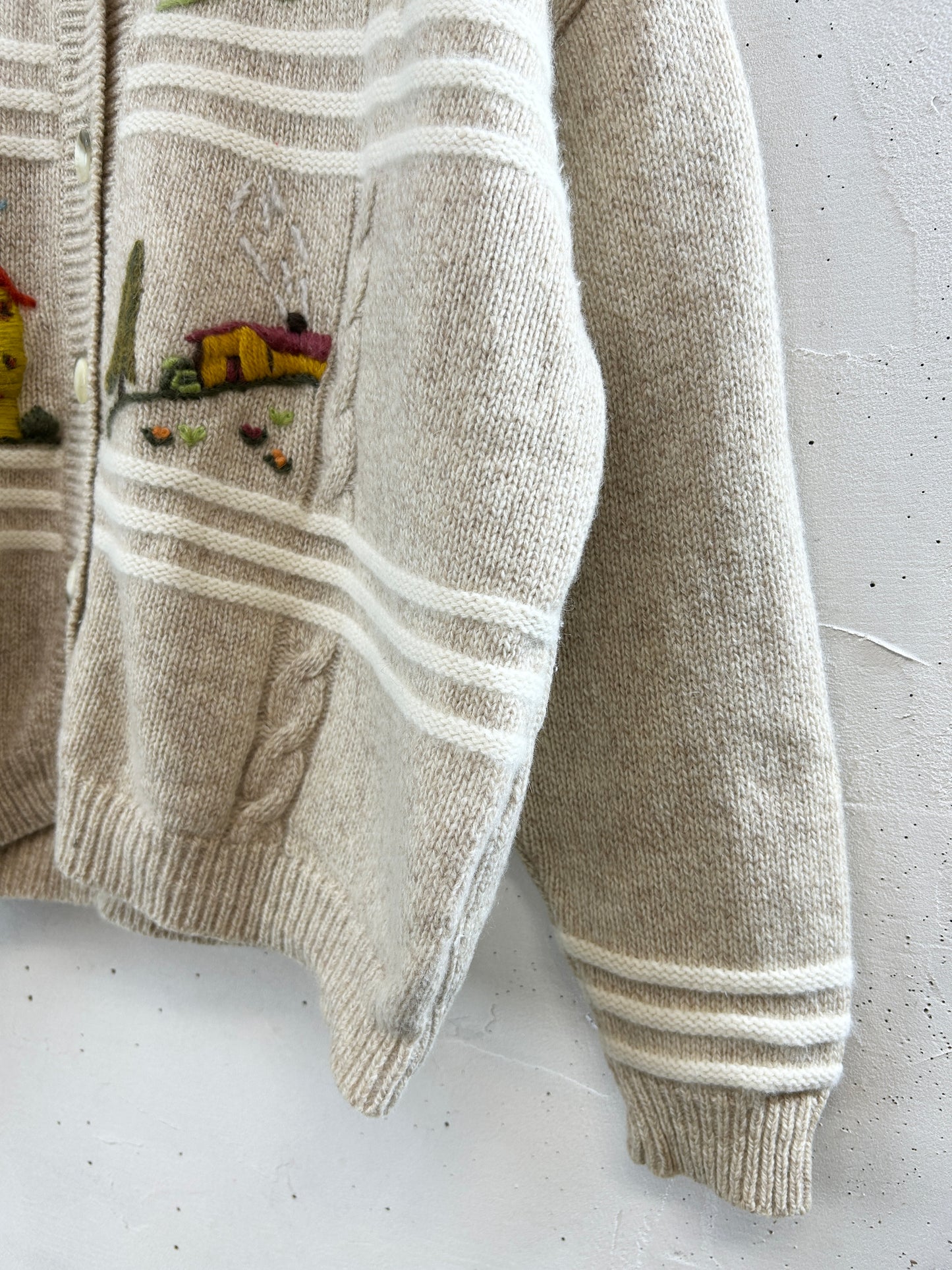 Vintage Knit Cardigan [J30425]