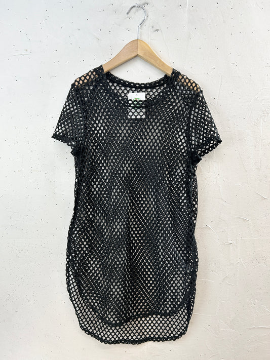 Vintage Mesh Tops [I30206]