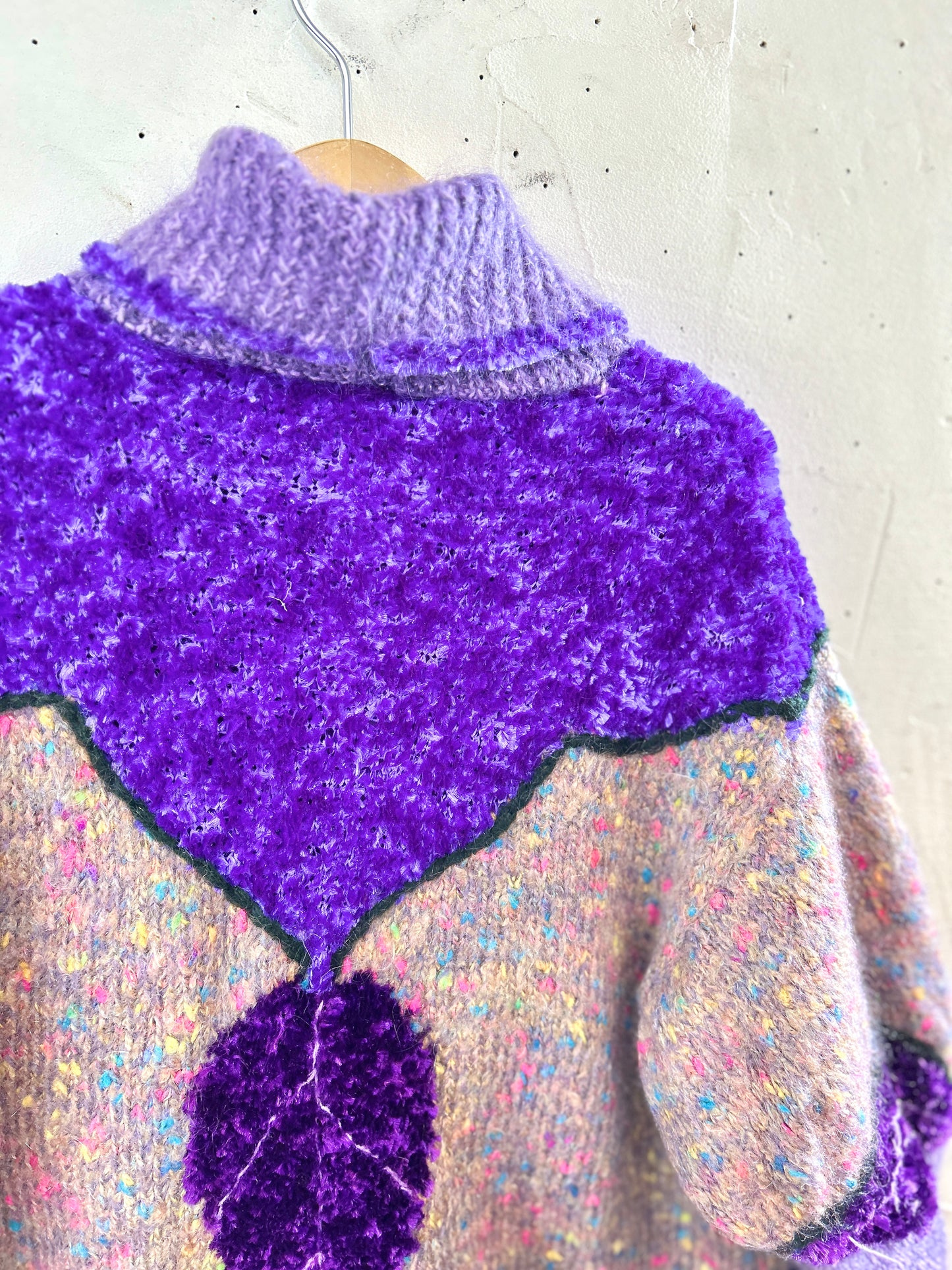 Vintage Mohair Knit Cardigan [L30971]