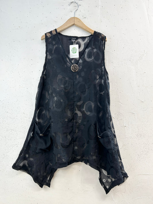 Vintage Sheer Tops [E32856]