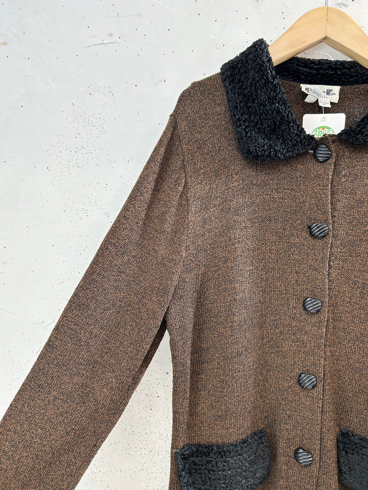 Vintage Knit Cardigan [J34258]