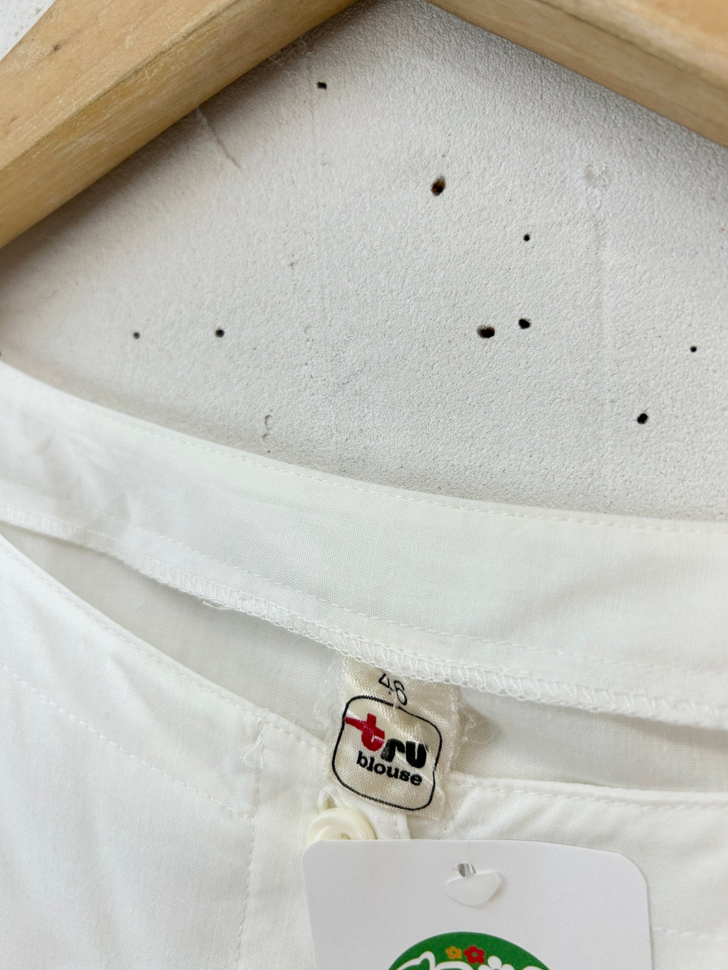 Vintage White Blouse [H30784]