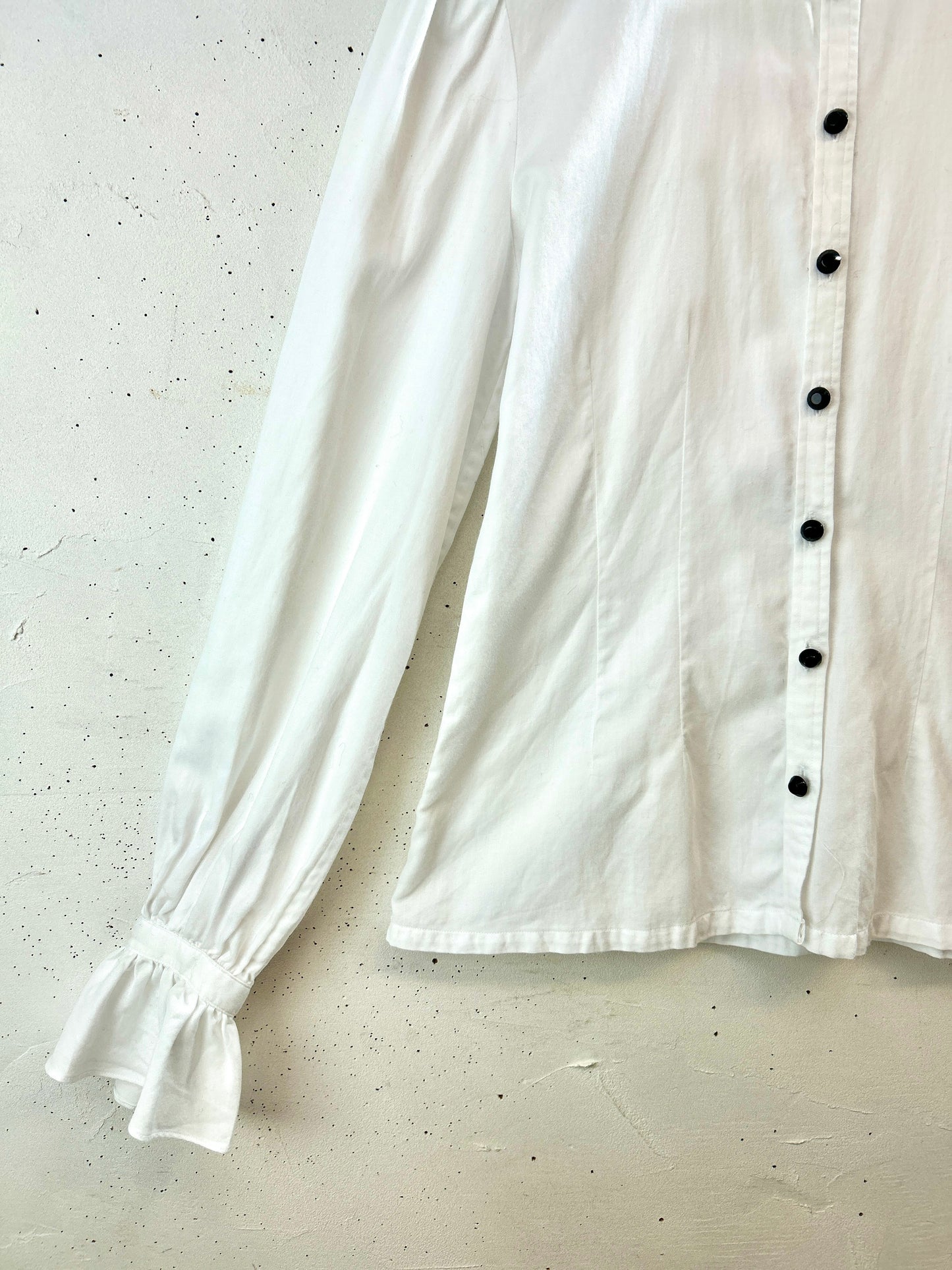Vintage White Blouse ~Ralph Lauren~ [K30843]