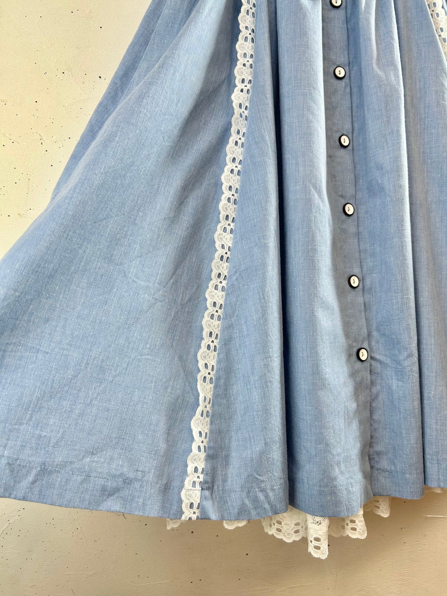 ’70s Vintage Skirt MADE IN USA [G30665]