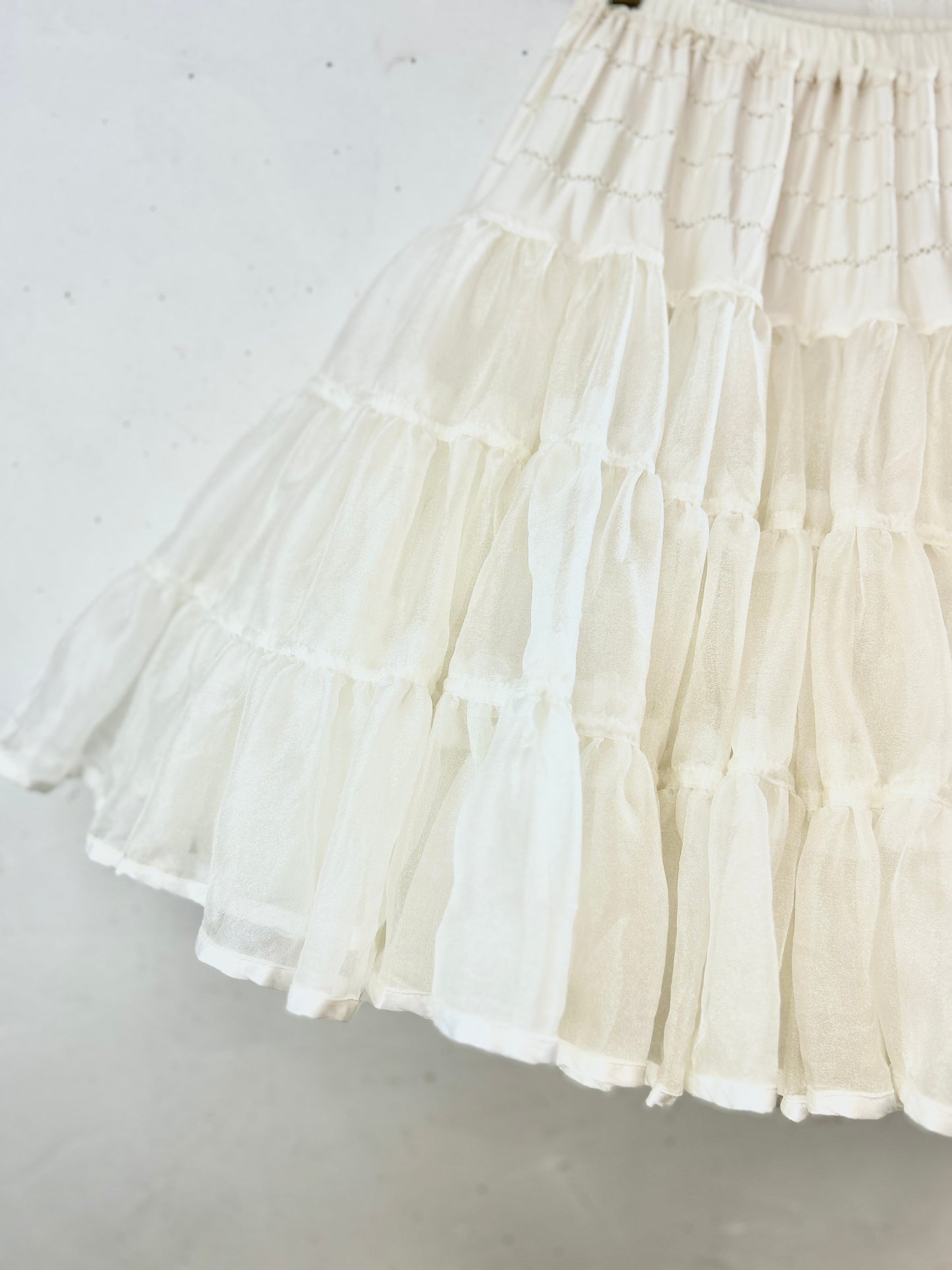 Vintage Tiered Skirt [H30866]