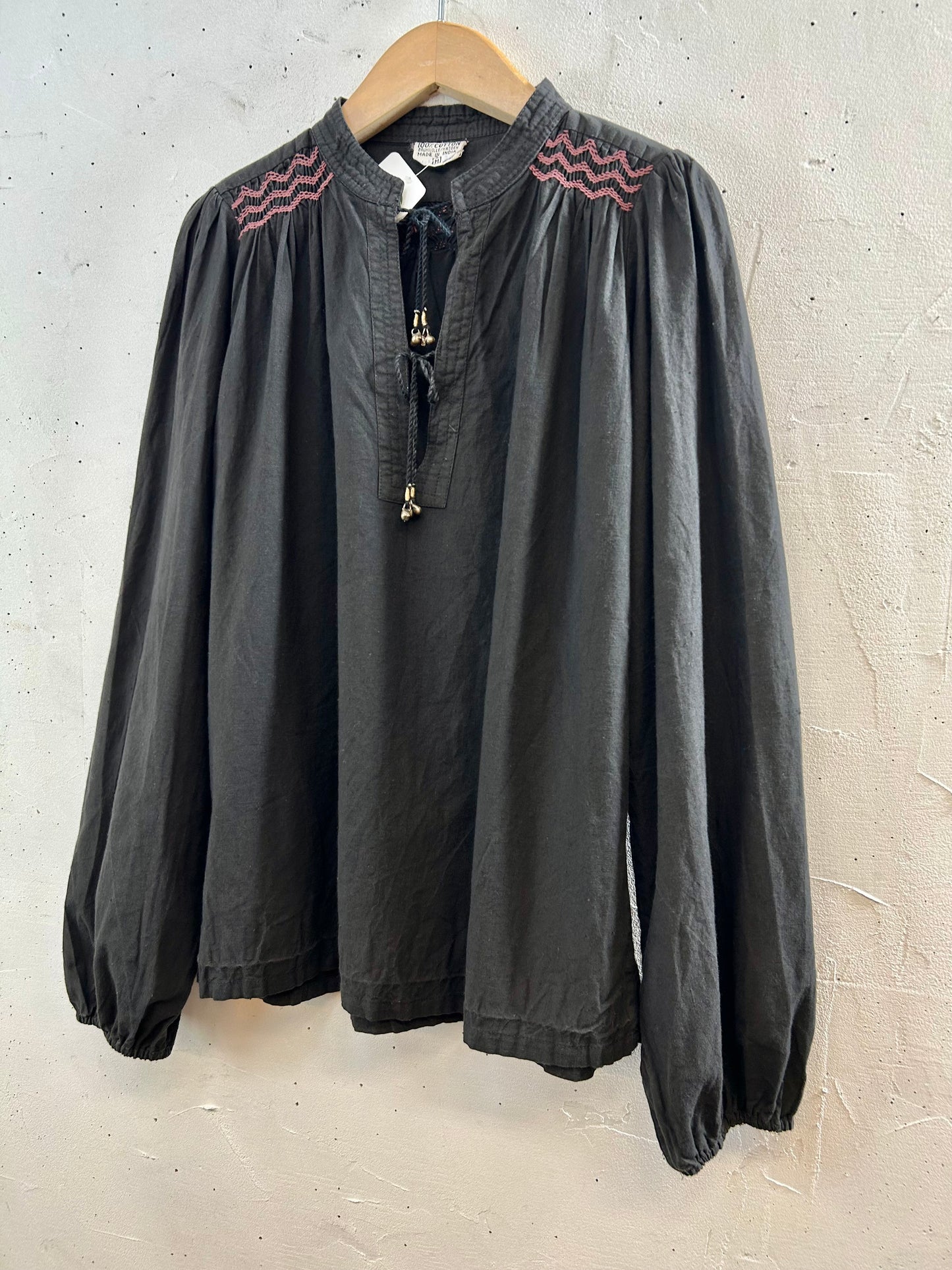 Vintage Indian Cotton Blouse [G30609]