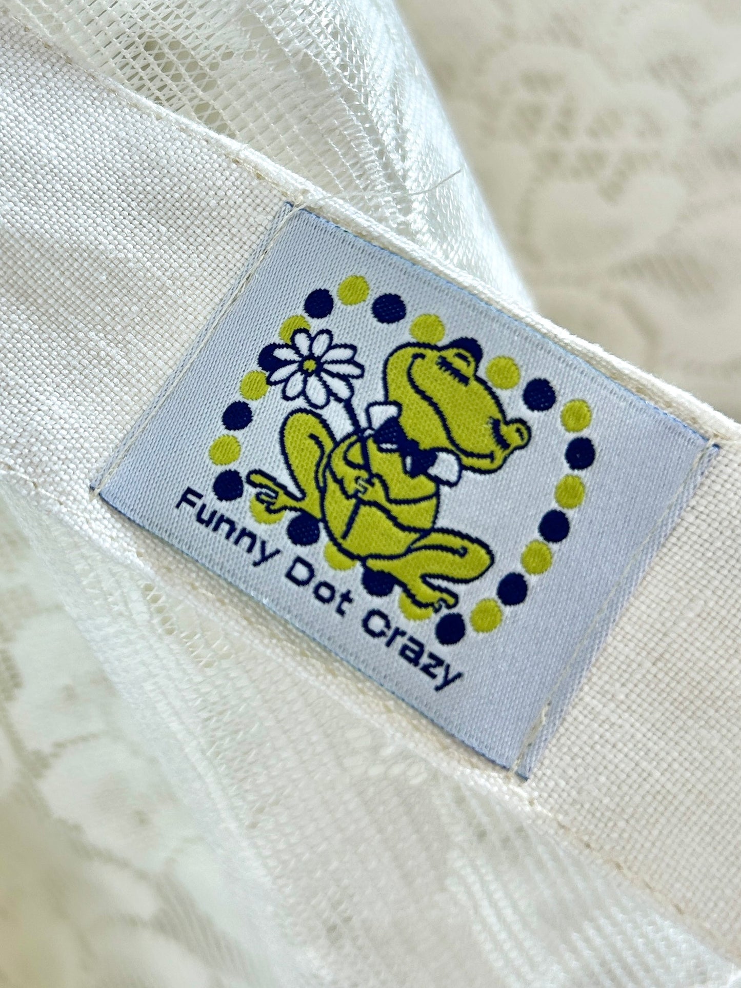 Vintage Apron 〜Funny dot CRAZY〜 [G32979]