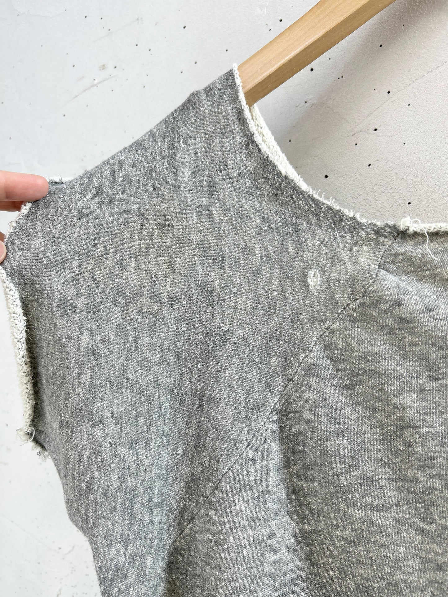 '60s Vintage Cut Off Sweat [F32823]
