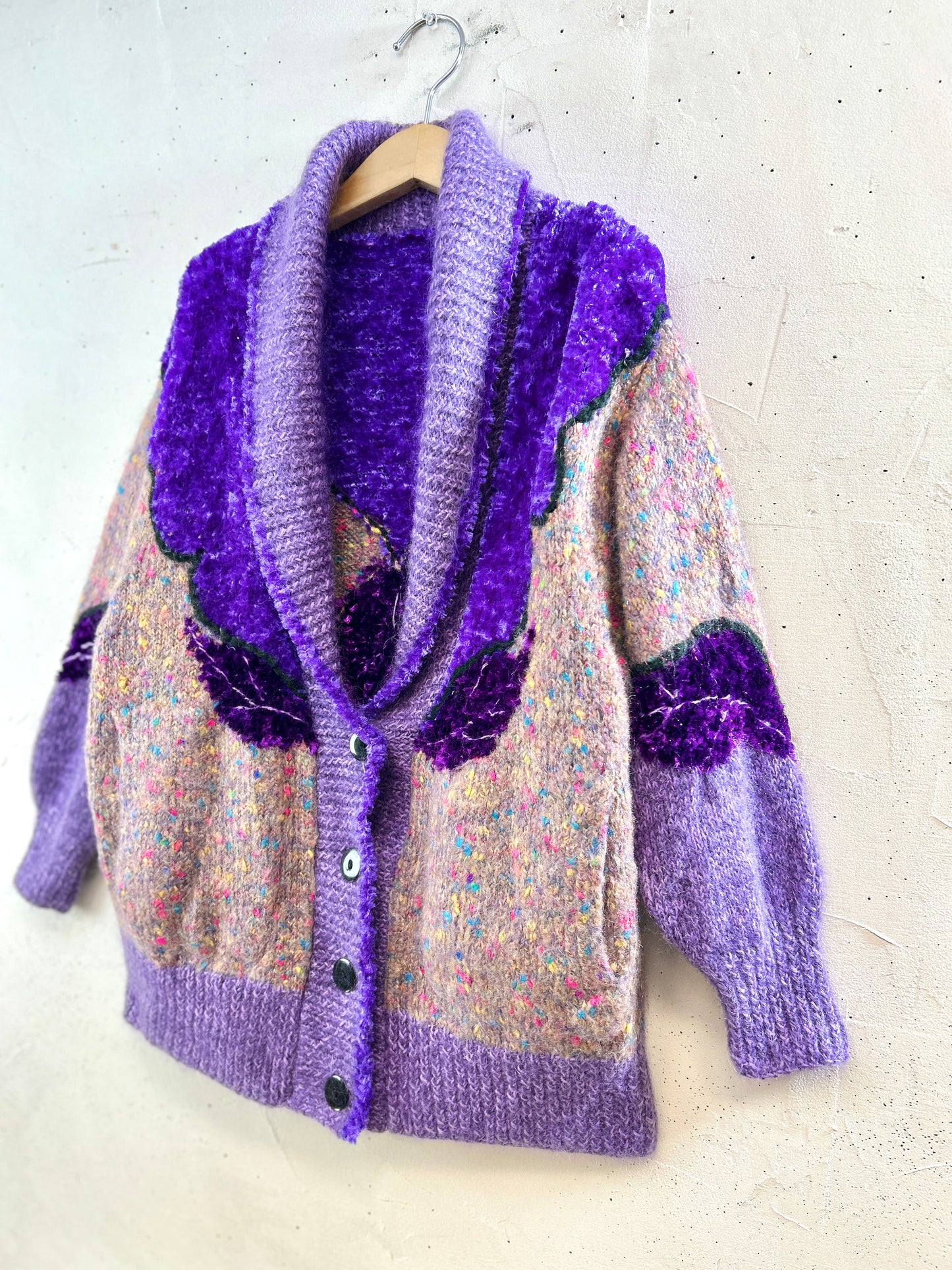 Vintage Mohair Knit Cardigan [L30971]