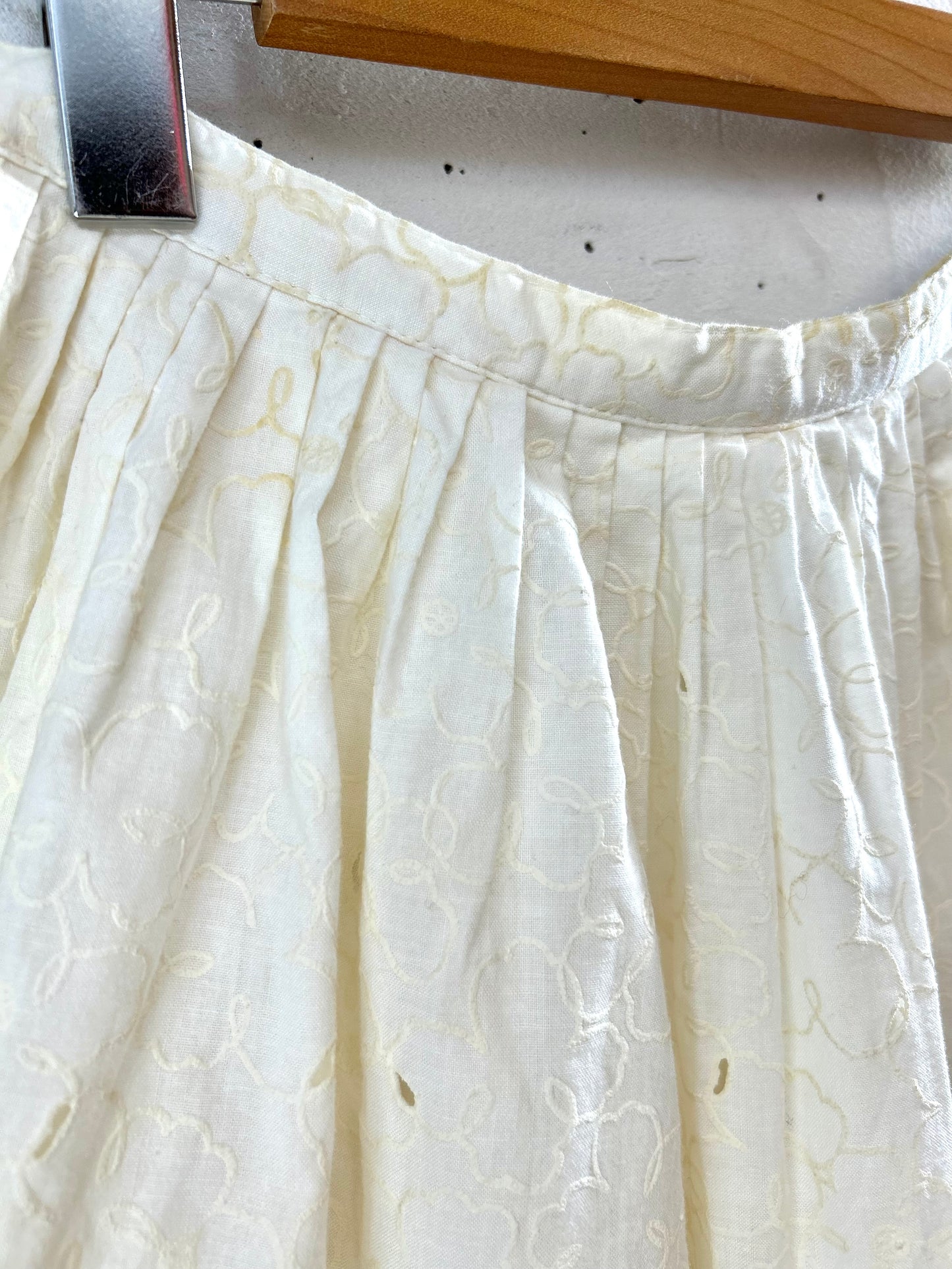 Vintage Tiered Skirt made in italy  [G30641]