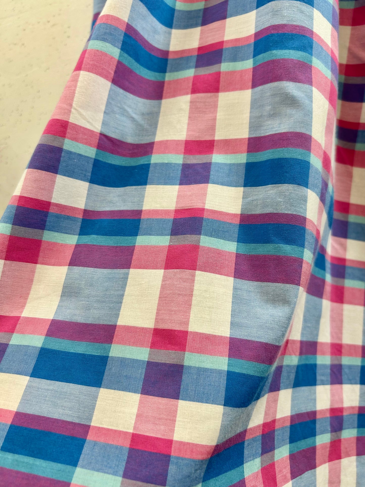 Vintage Plaid Dress [G30721]