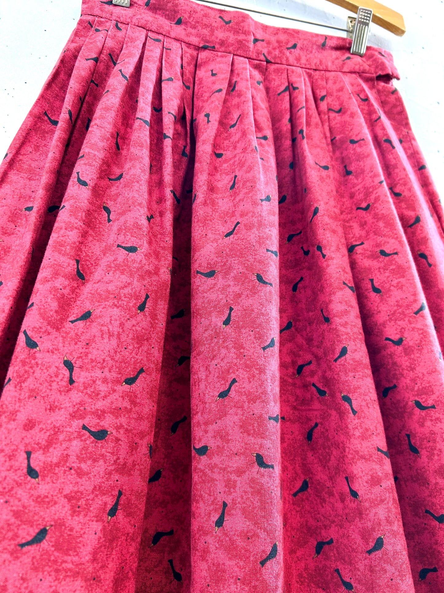 Vintage Bird Skirt [C31971]