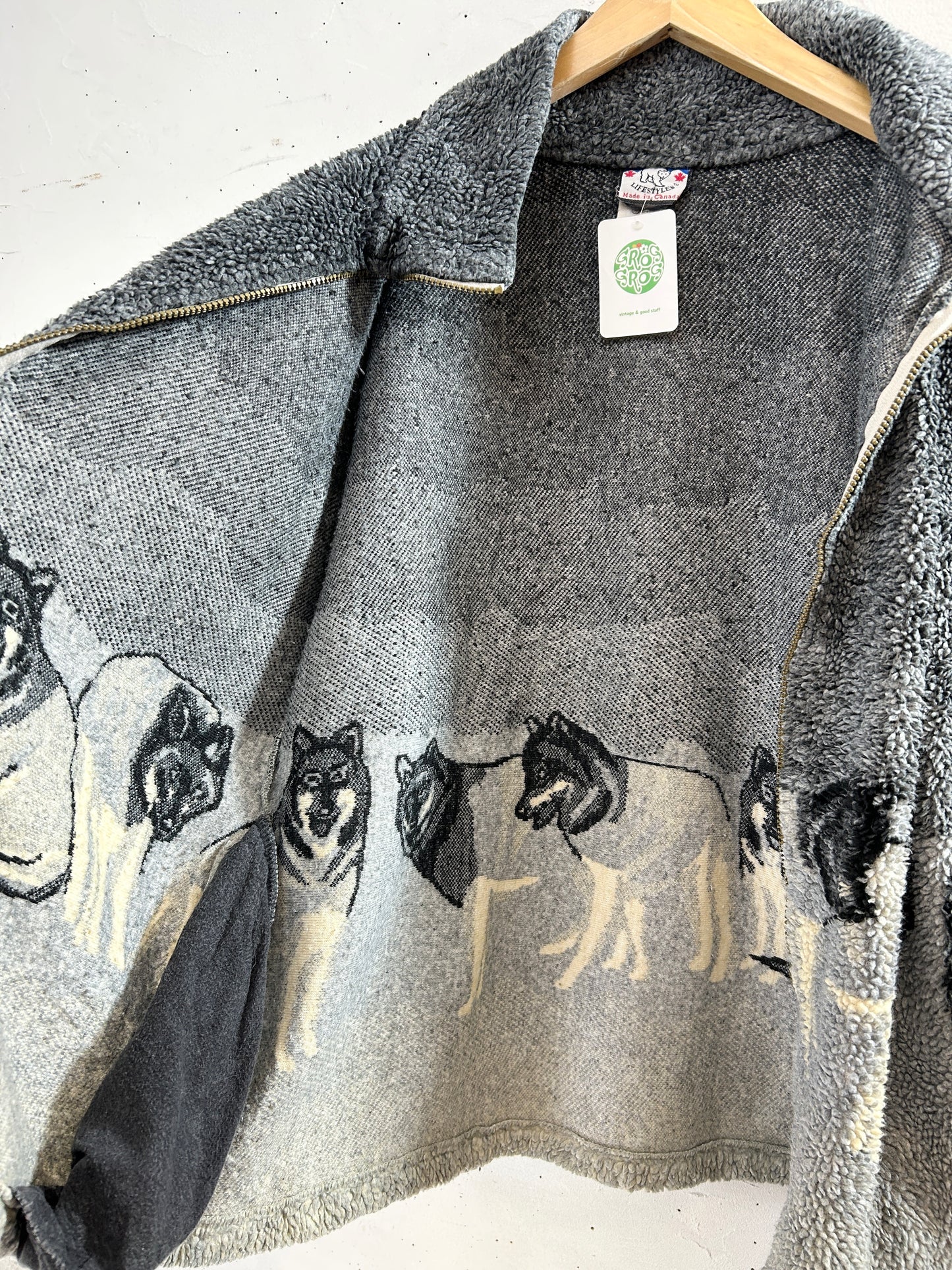 Vintage fleece Jacket 〜MADE IN CANADA〜 [J30573]