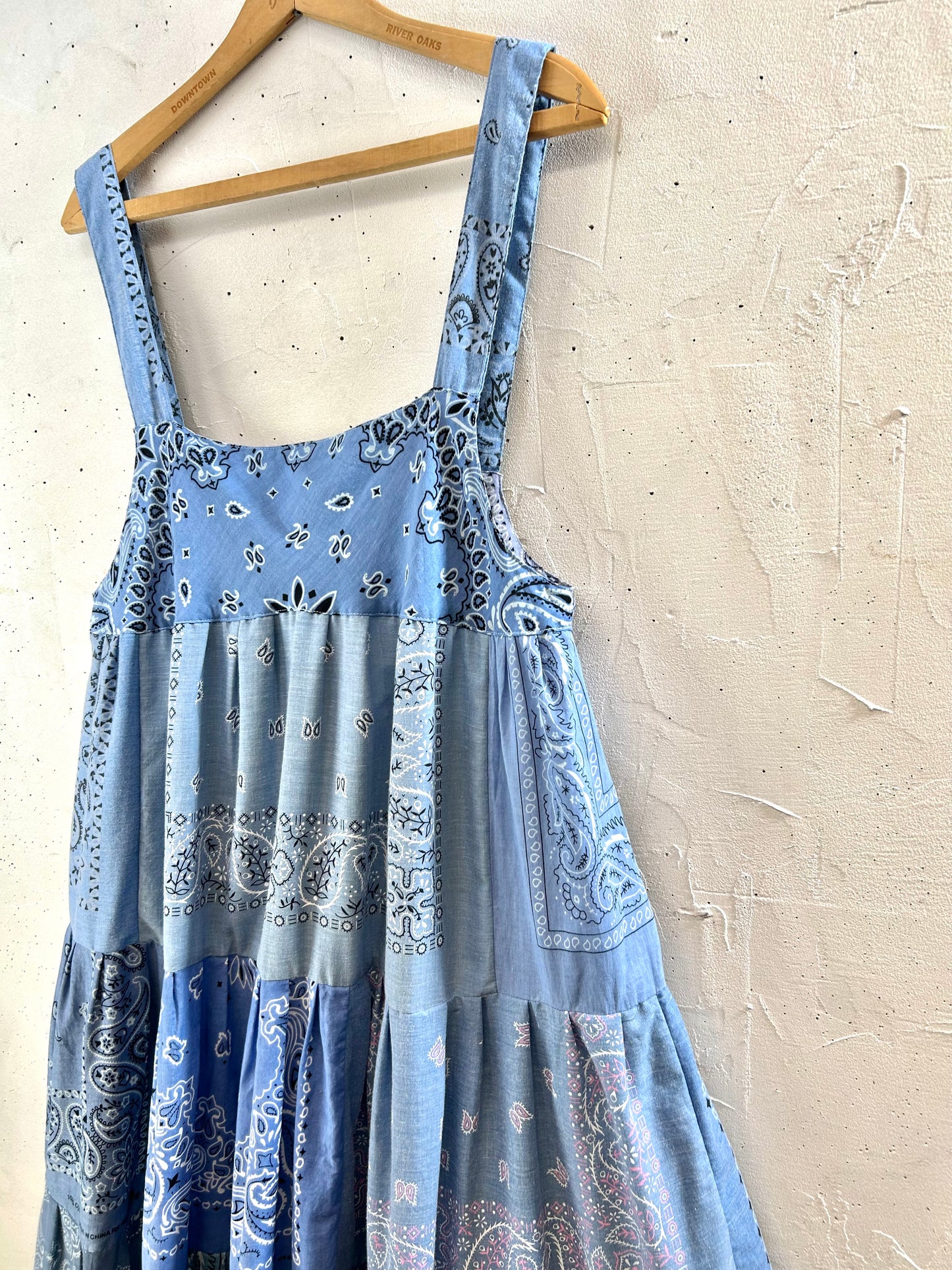 Vintage Bandana Patchwork  Dress 〜Amy Nina〜[G30652]