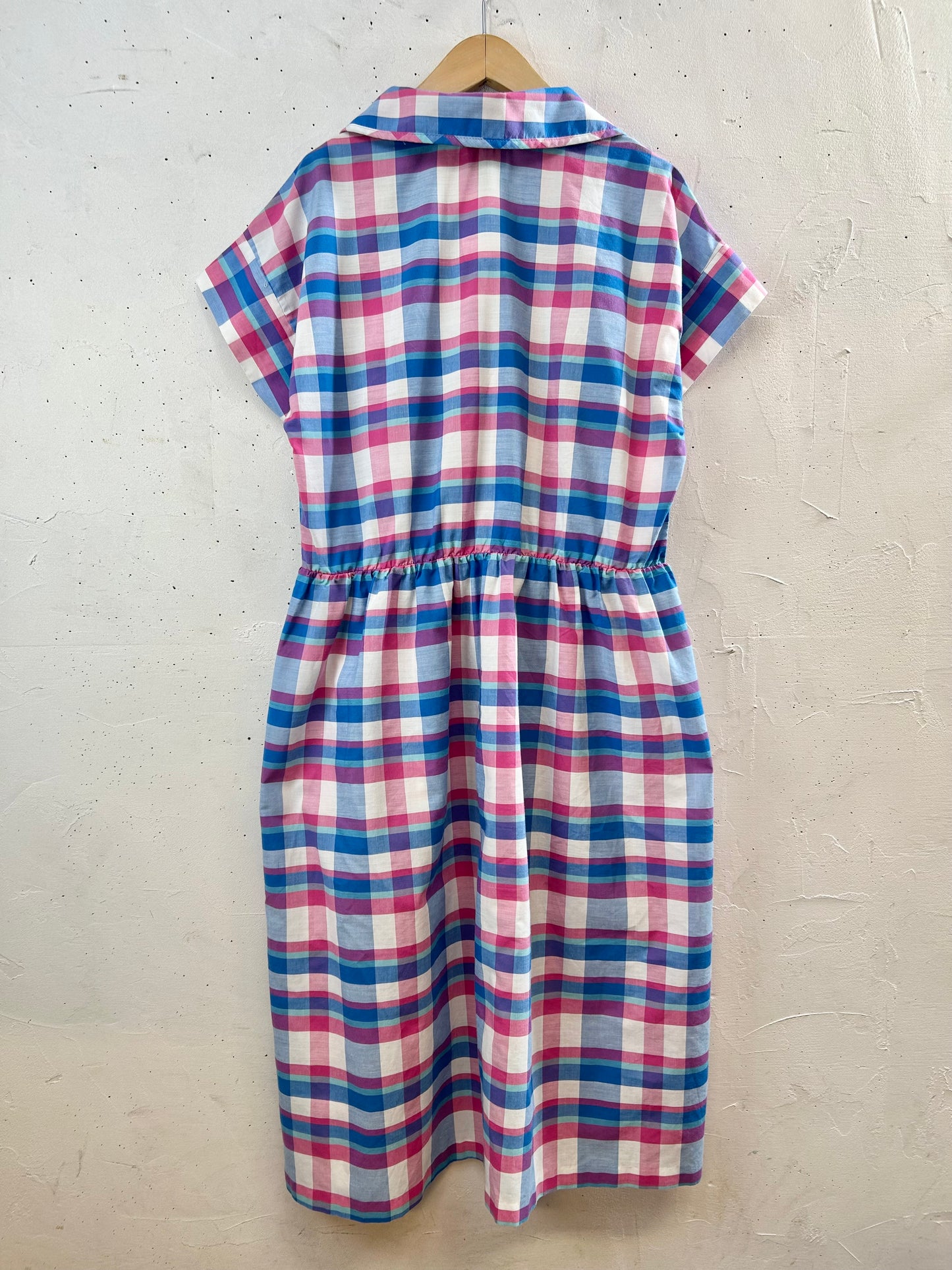 Vintage Plaid Dress [G30721]