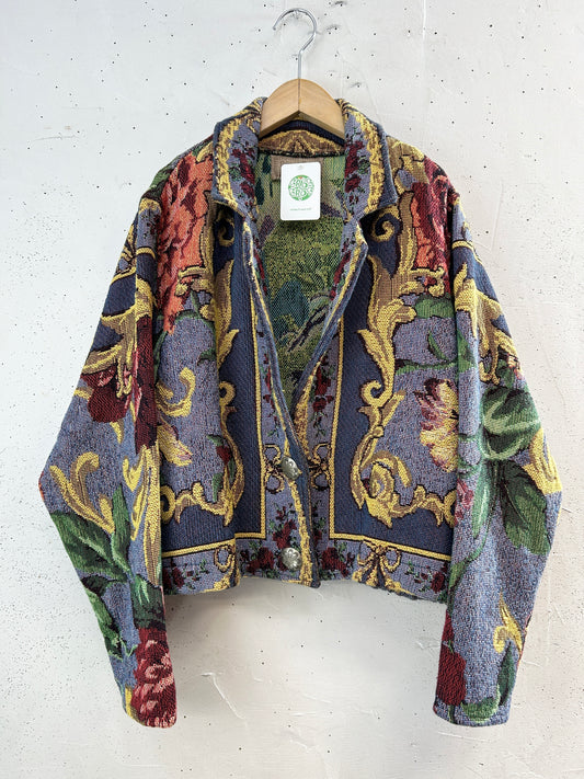 Vintage Rug Jacket 〜Painted Pony〜 [I33689]