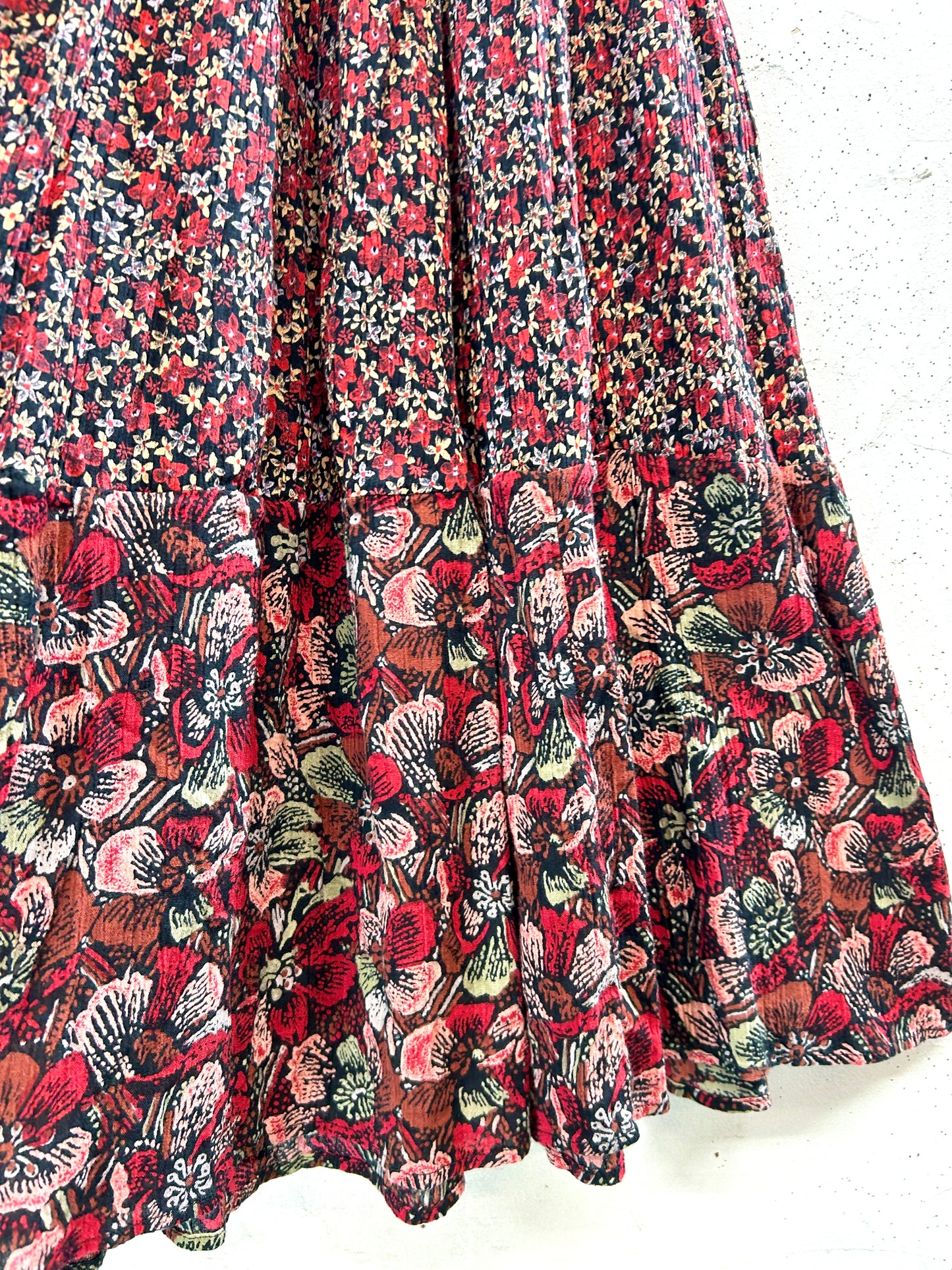 Vintage Tired Skirt [E32278]