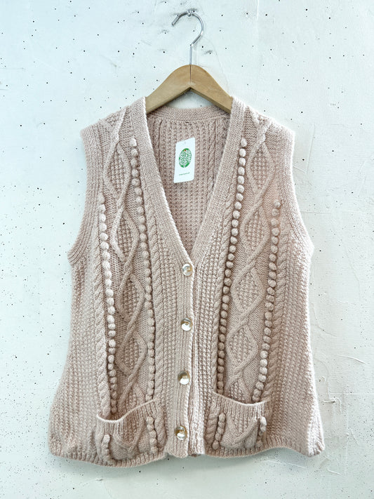 Vintage Knit Vest [K30920]